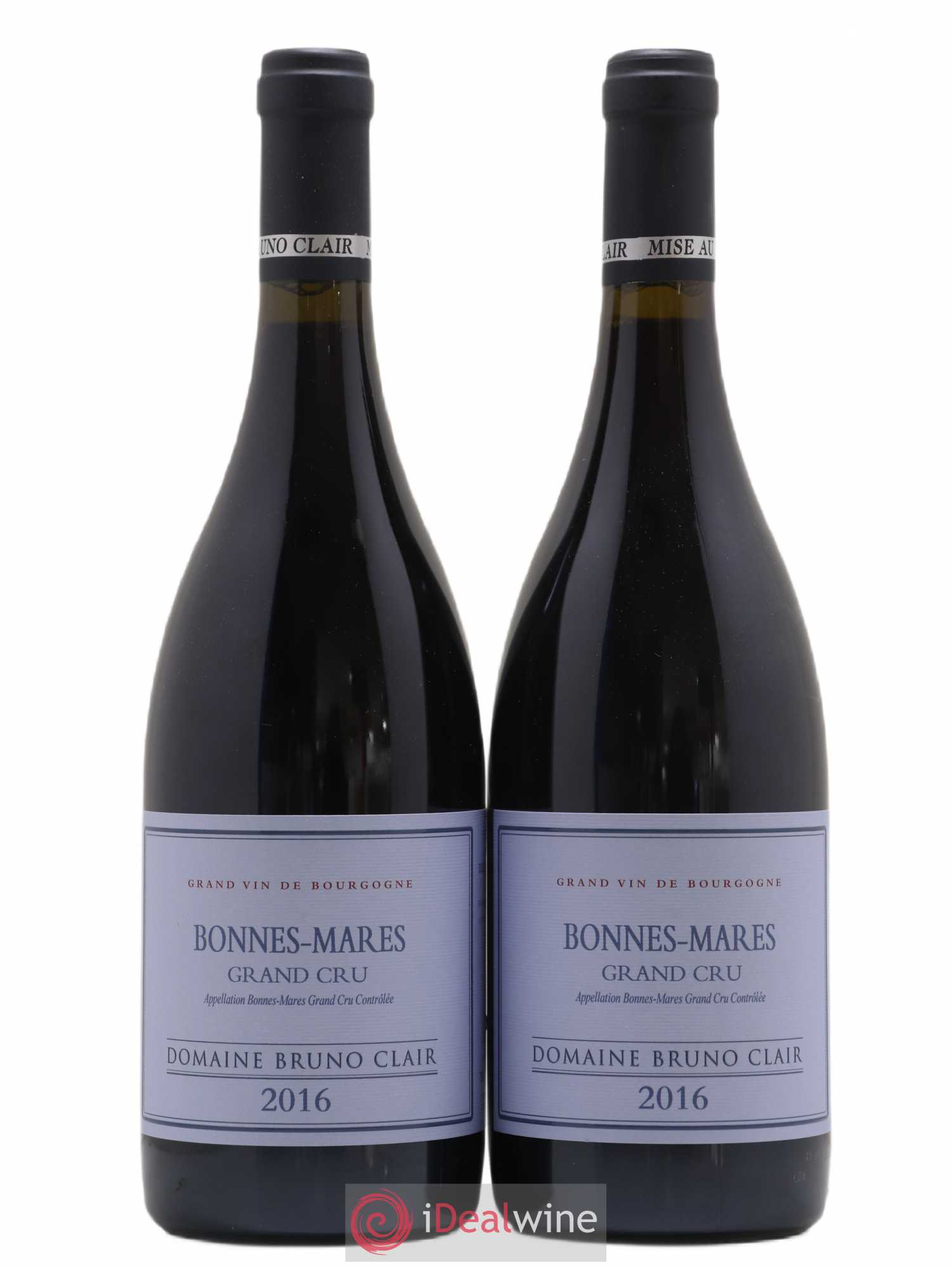 Bonnes-Mares Grand Cru Bruno Clair (Domaine) 2016 - Lot de 2 bouteilles - 0