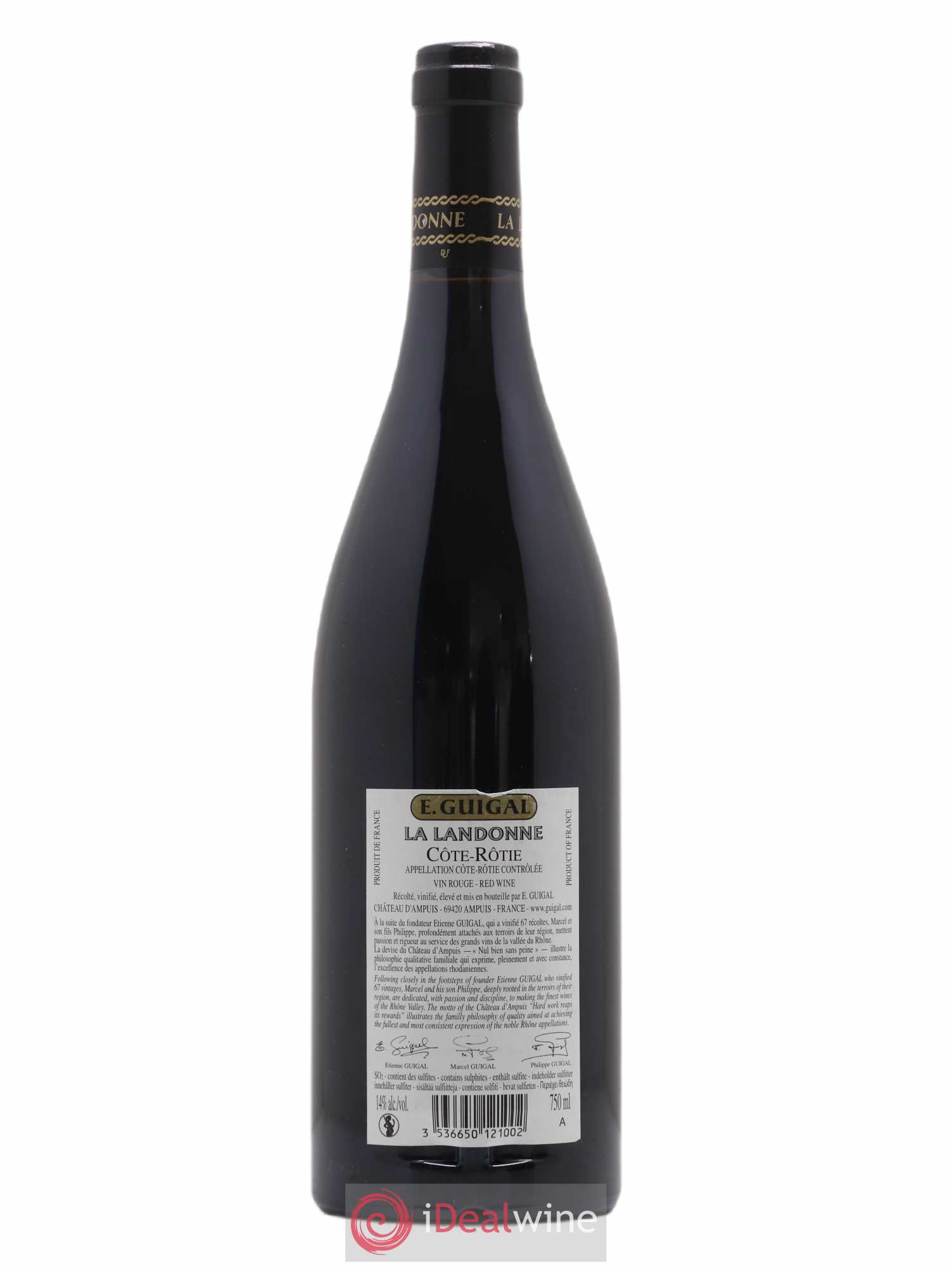 Côte-Rôtie La Landonne Guigal 2015 - Lot de 1 bouteille - 1