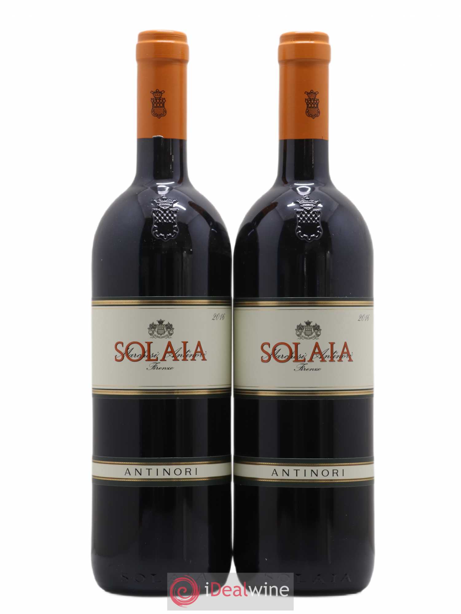 Toscana IGT Solaia Tenuta Tignanello - Marchesi Antinori 2016 - Lot de 2 bouteilles - 0