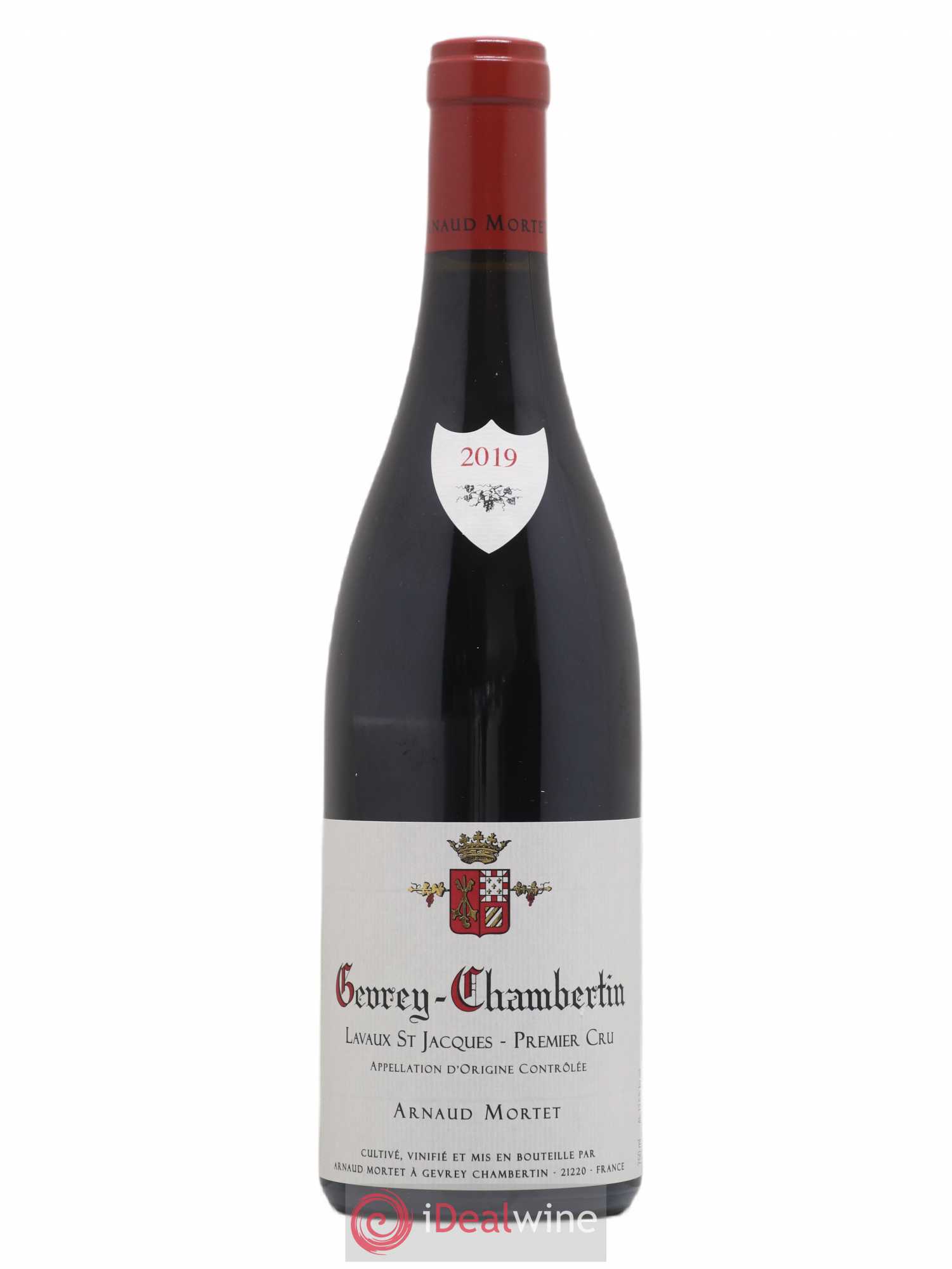 Gevrey-Chambertin 1er Cru Lavaux Saint Jacques Arnaud Mortet 2019 - Lot de 1 bouteille - 0