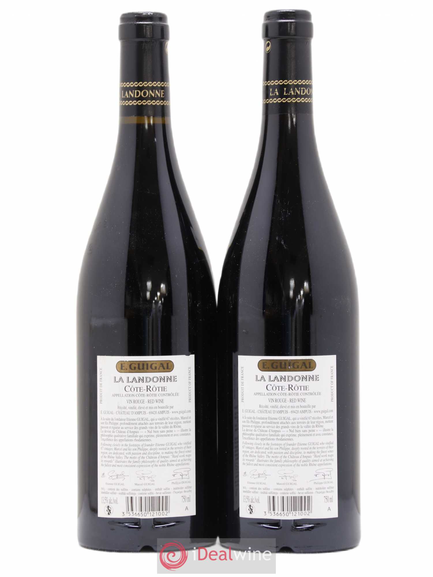 Côte-Rôtie La Landonne Guigal 2016 - Lot de 2 bouteilles - 1