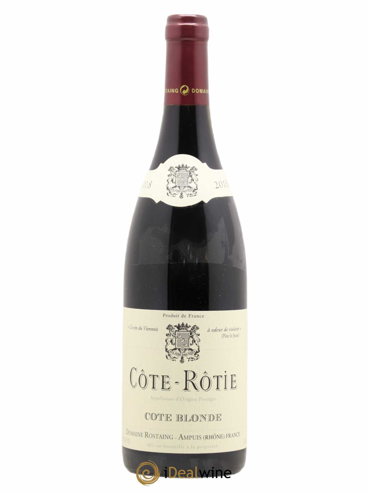 Côte-Rôtie Côte Blonde René Rostaing 2018 - Posten von 1 Flasche - 0