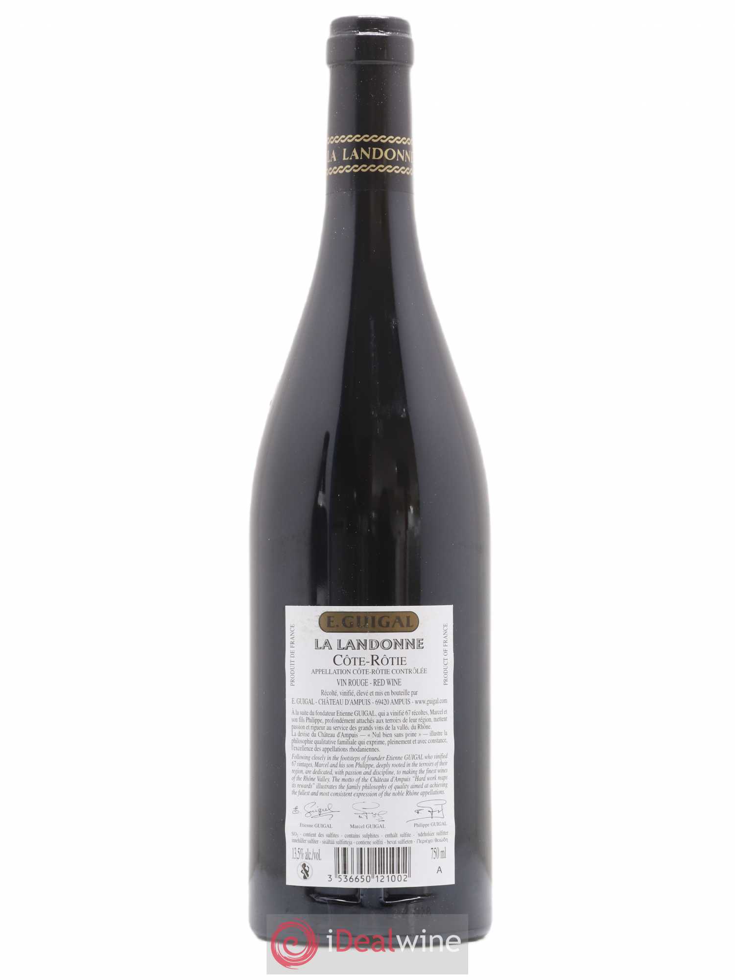 Côte-Rôtie La Landonne Guigal 2016 - Lot de 1 bouteille - 1