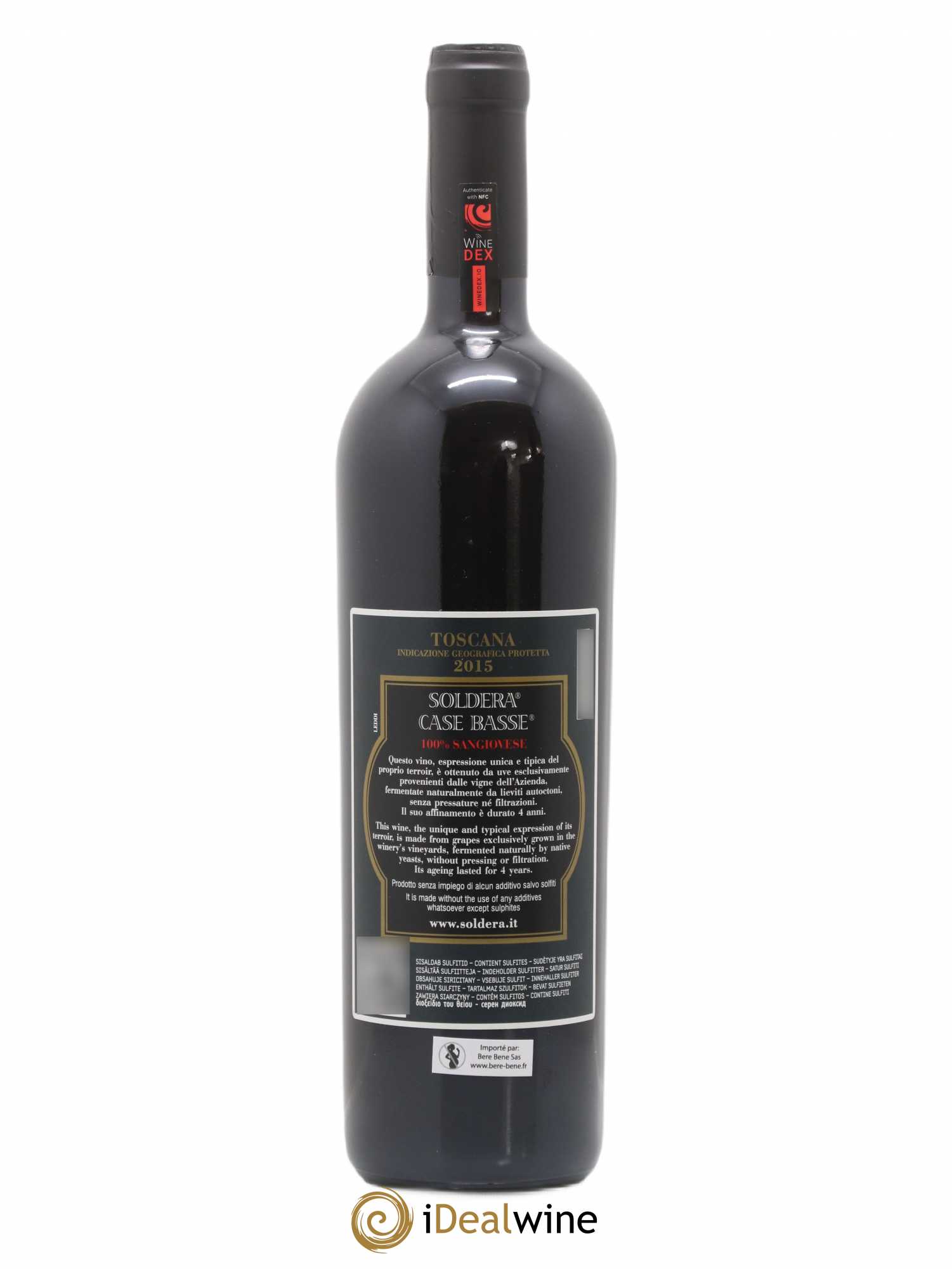 Toscana IGT Soldera Case Basse 2015 - Lot of 1 bottle - 1