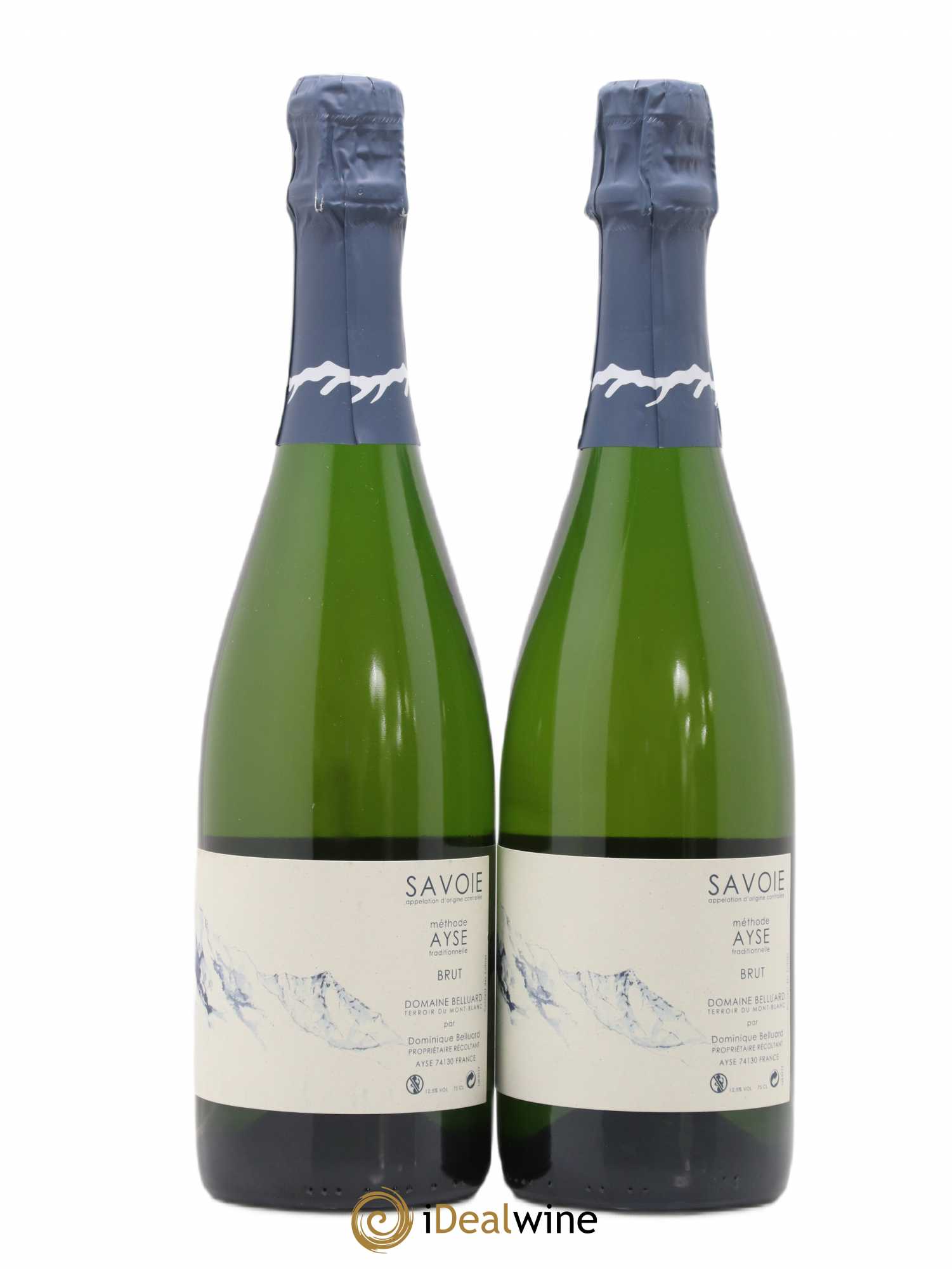 Vin de Savoie Ayse Les Perles du Mont Blanc Domaine Belluard - Lot de 2 bouteilles - 1