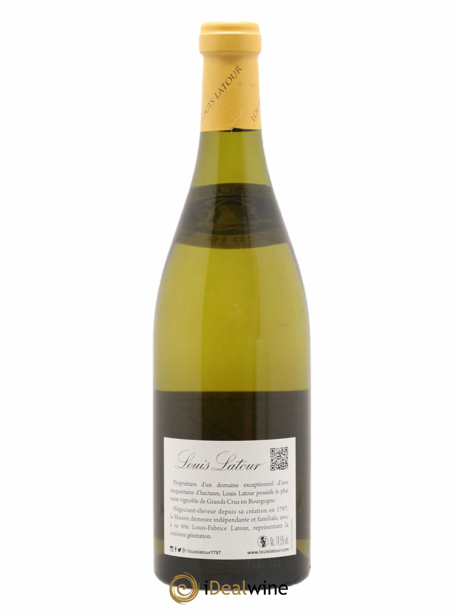 Bâtard-Montrachet Grand Cru Louis Latour 2019 - Lot de 1 bouteille - 1
