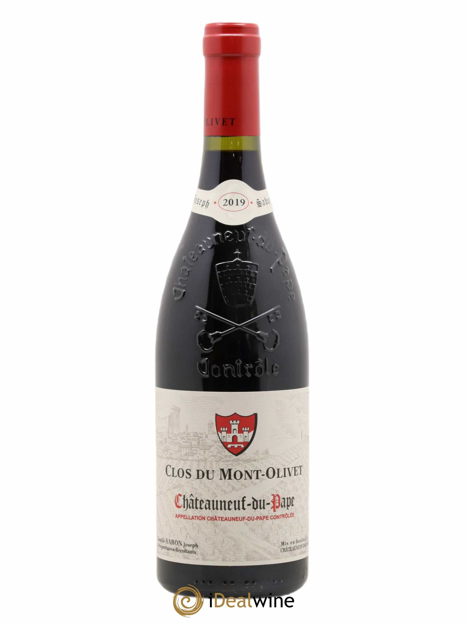 Châteauneuf-du-Pape Clos du Mont-Olivet 2019 - Lot de 1 bouteille - 0