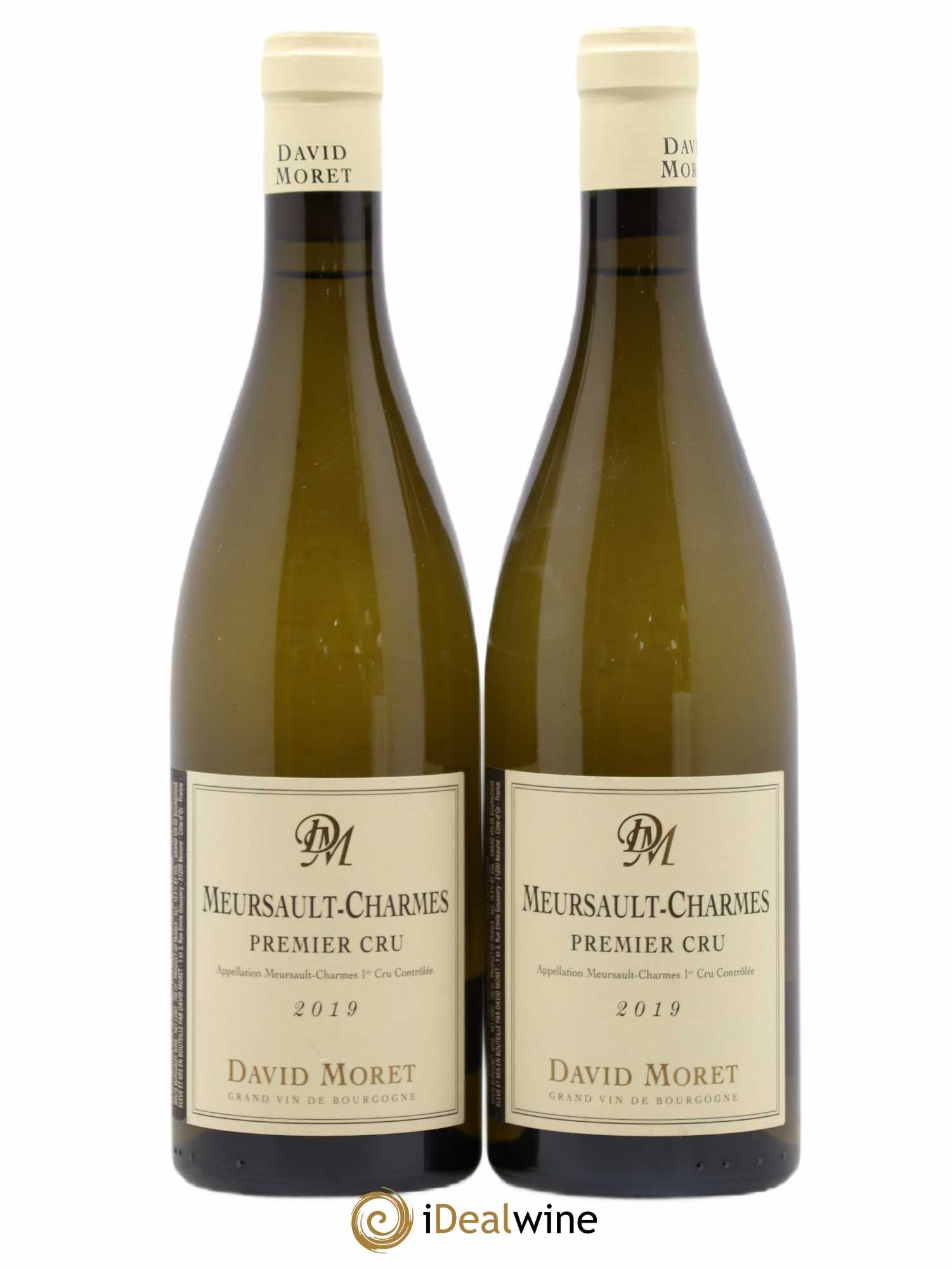 Meursault 1er Cru Charmes David Moret (Domaine) 2019 - Posten von 2 Flaschen - 0