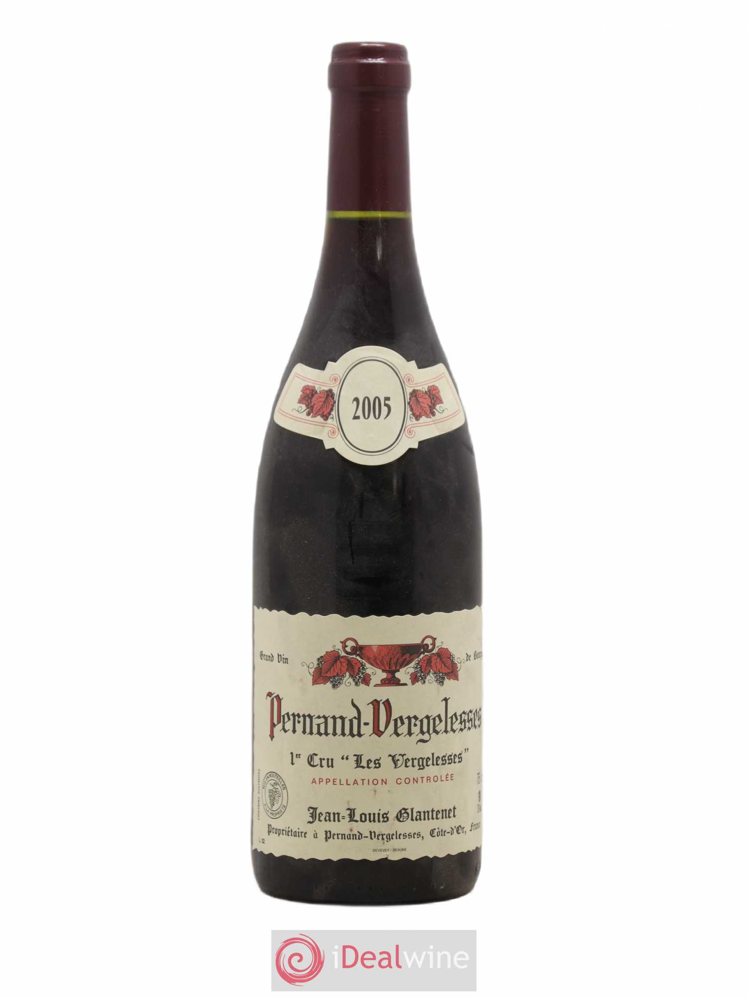 Pernand-Vergelesses 1er Cru Les Vergelesses Jean Louis Glantenet 2005 - Posten von 1 Flasche - 0