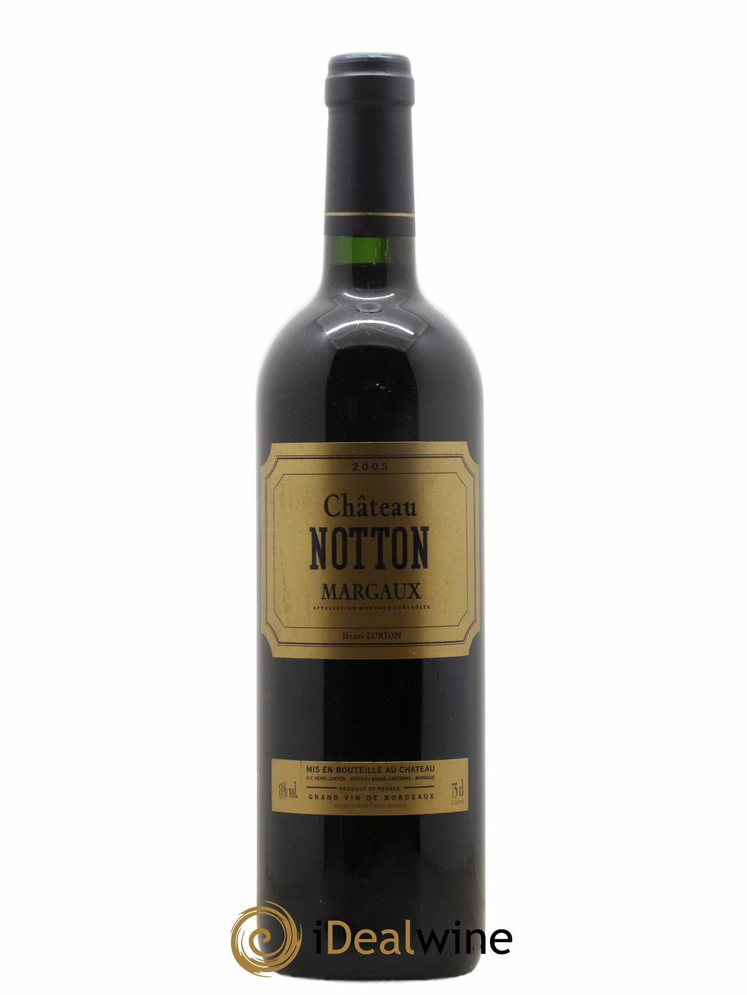 Château Notton 2005 - Lot de 1 bouteille - 0