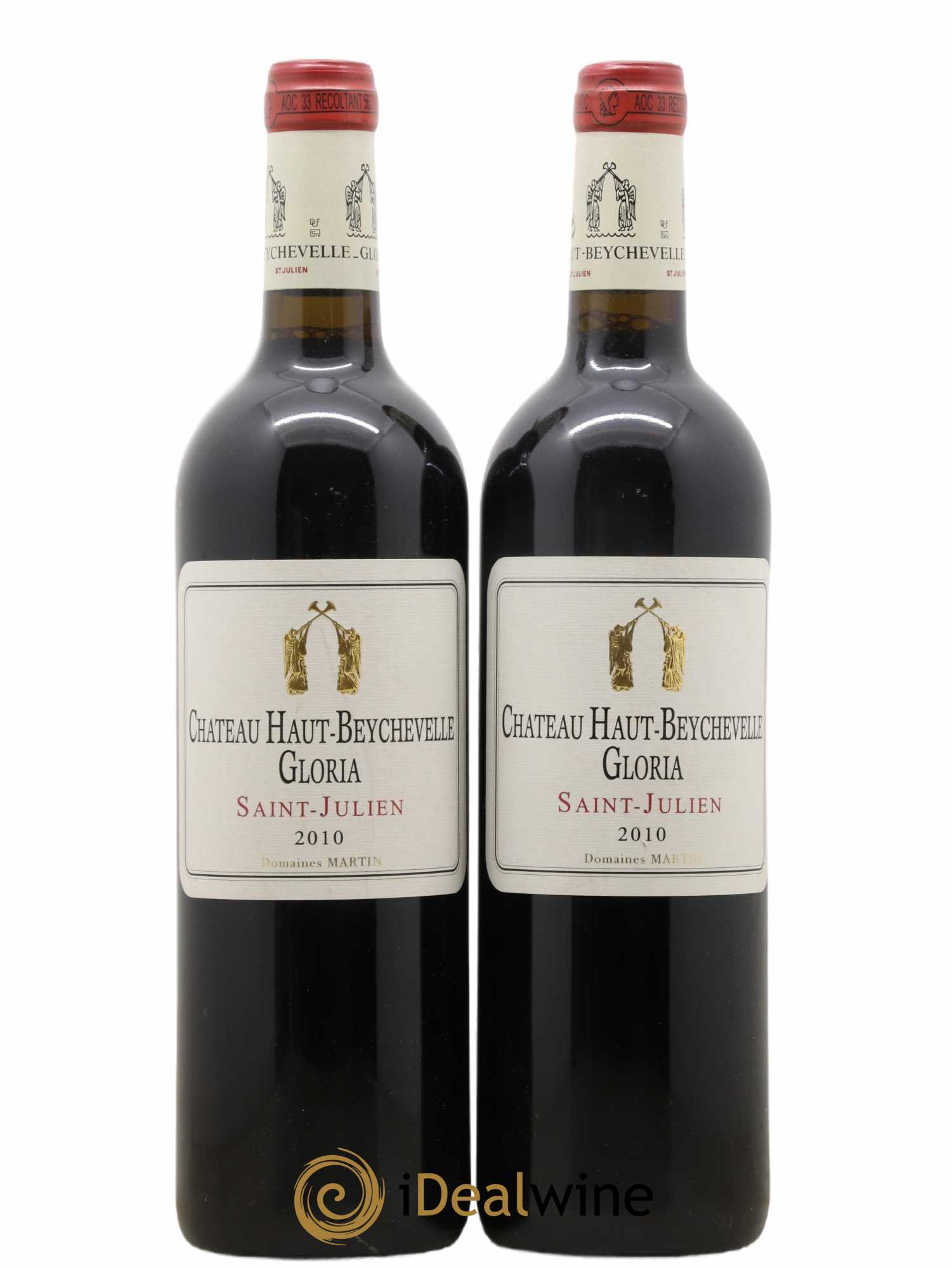 Château Haut Beychevelle Gloria 2010 - Lot de 2 bouteilles - 0