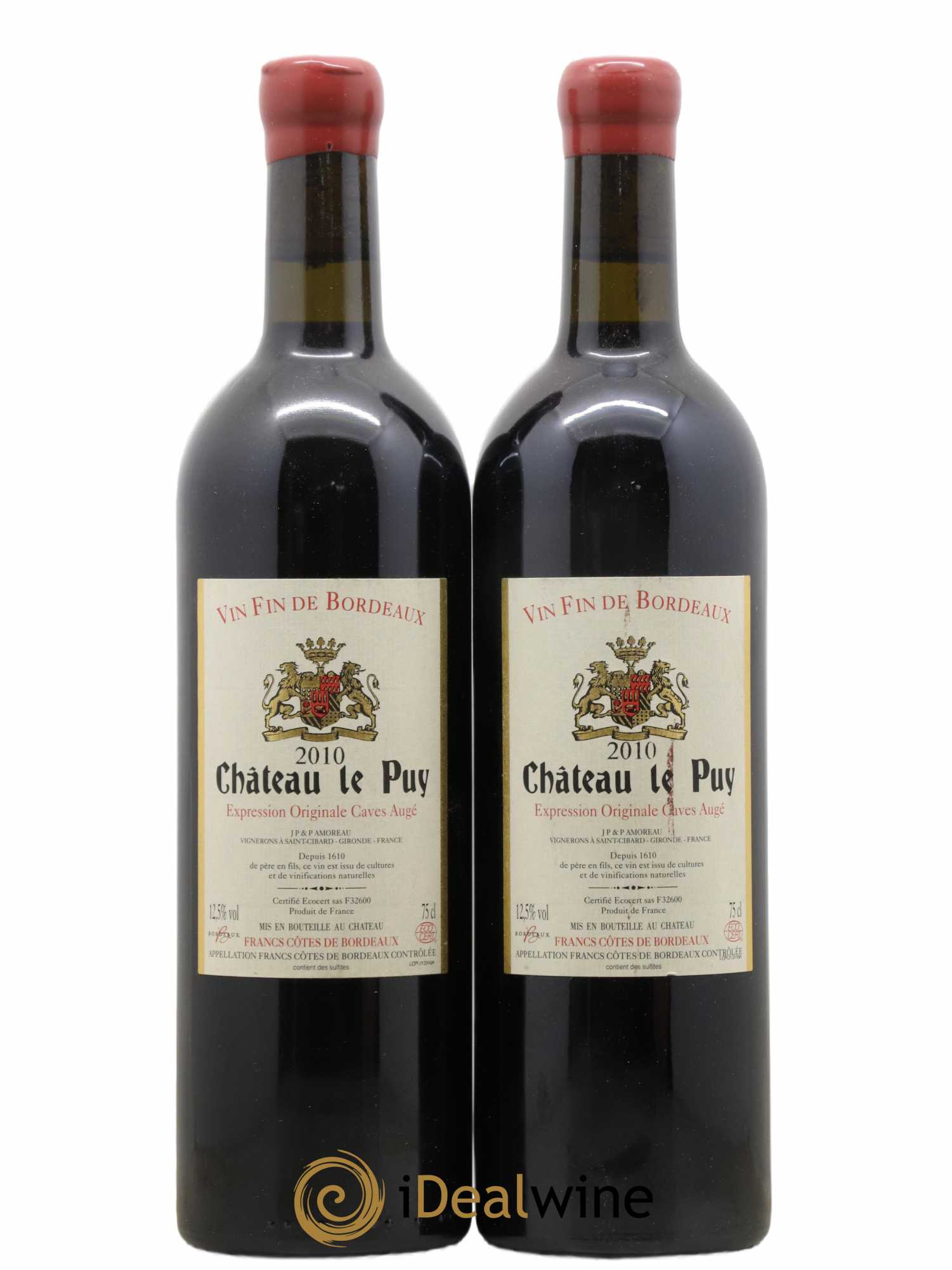 Château Le Puy 2010 - Lot de 2 bouteilles - 0