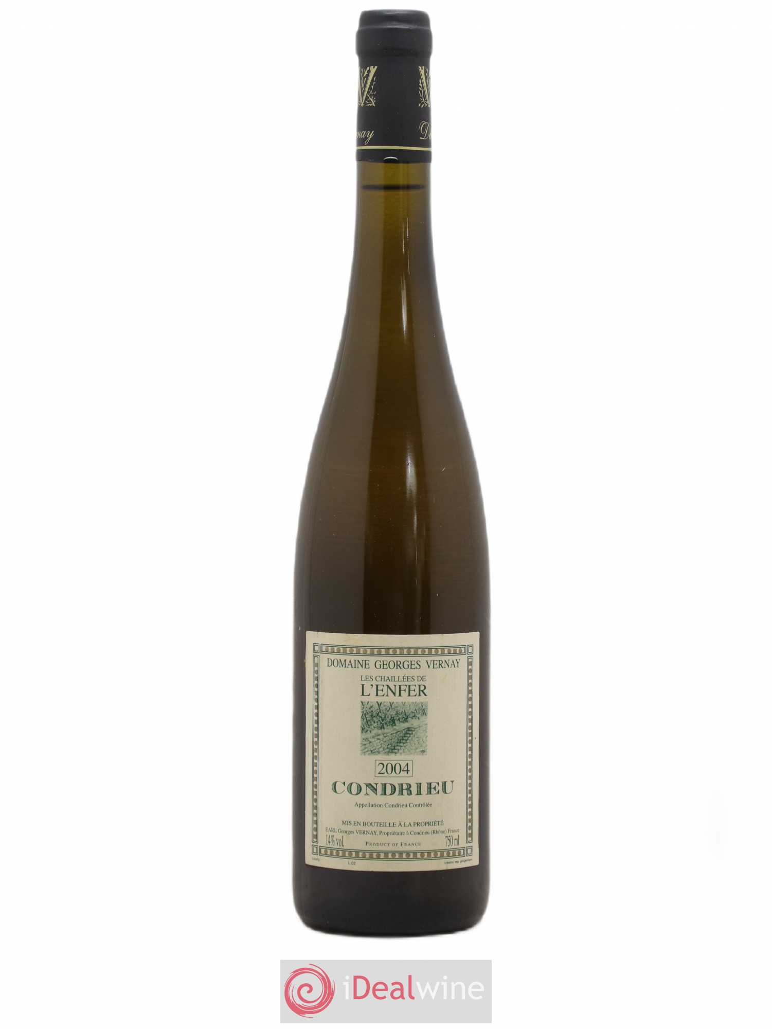 Condrieu Les Chaillées de l'Enfer Georges Vernay 2004 - Posten von 1 Flasche - 0