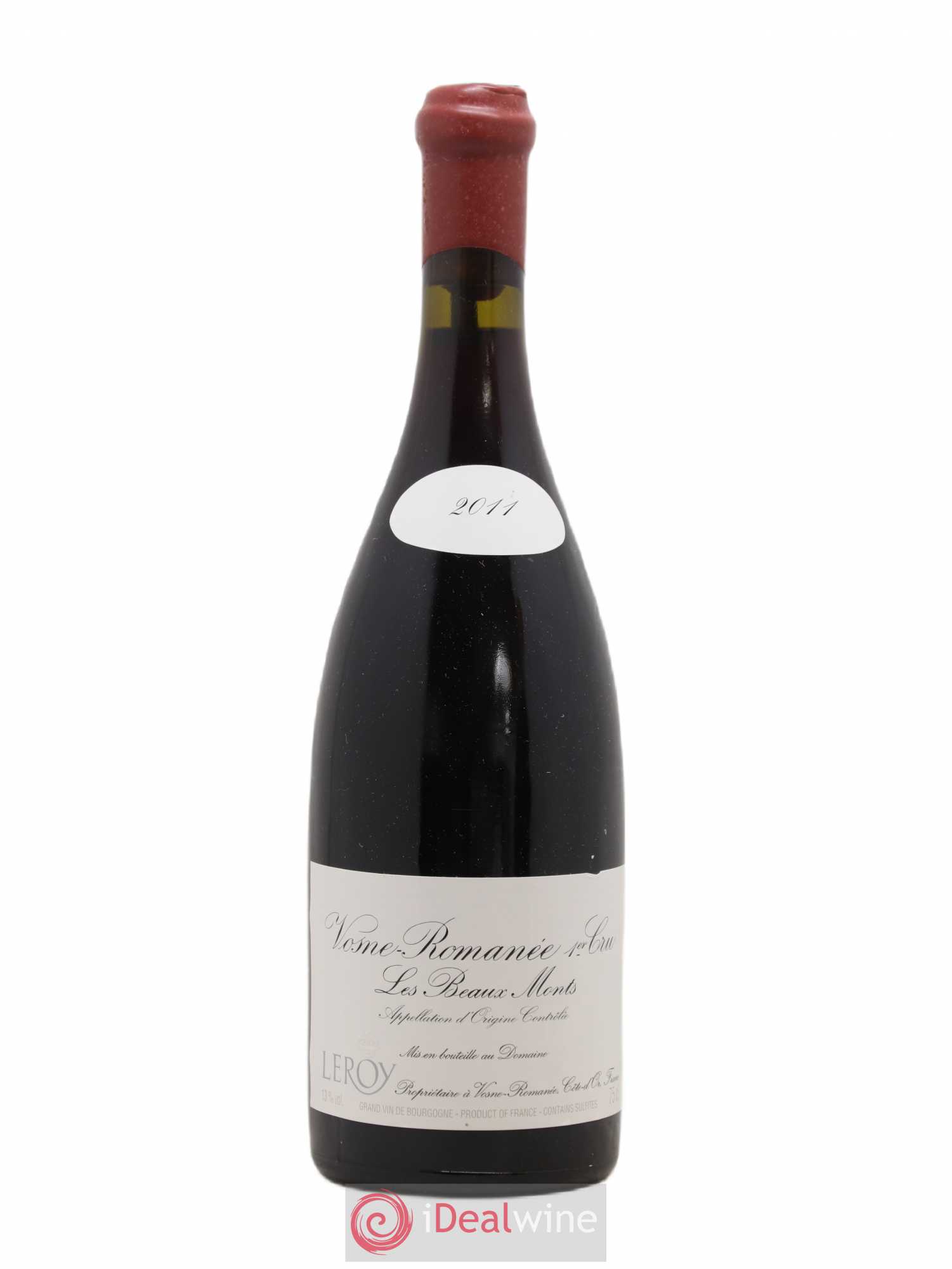 Vosne-Romanée 1er Cru Les Beaux-Monts Leroy (Domaine) 2011 - Lot de 1 bouteille - 0