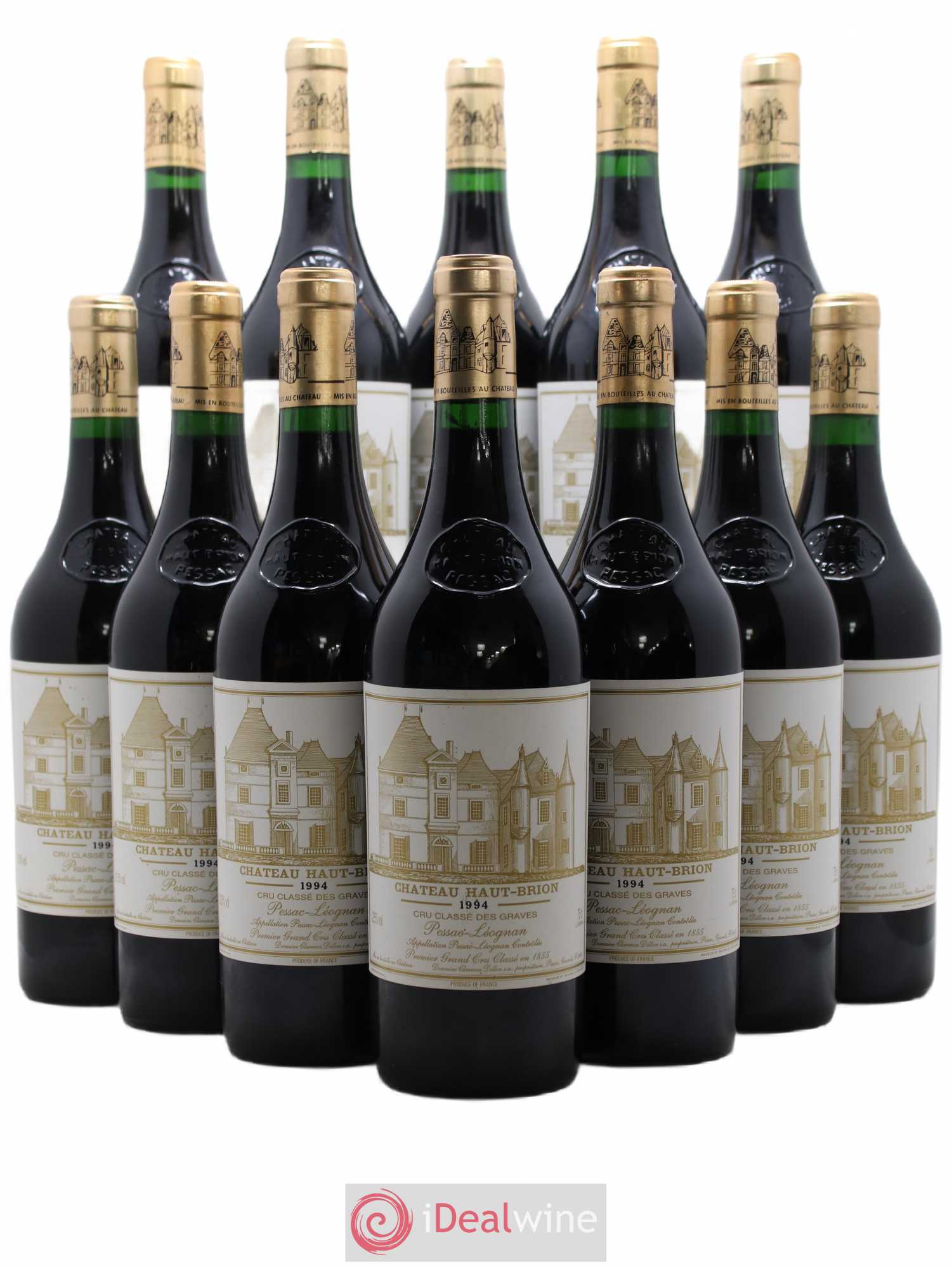 Château Haut Brion 1er Grand Cru Classé 1994 - Lot de 12 bouteilles - 0