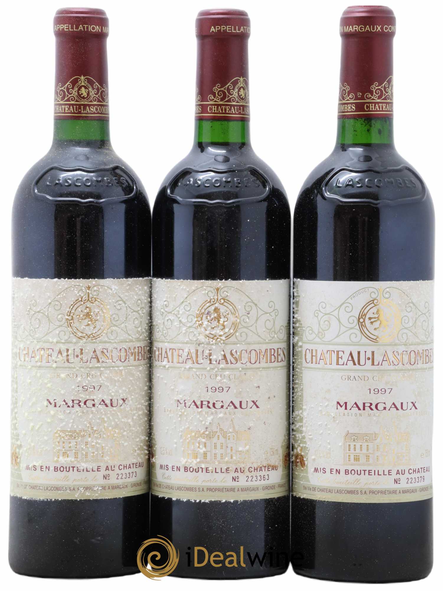 Château Lascombes 2ème Grand Cru Classé 1997 - Lot de 3 bouteilles - 0
