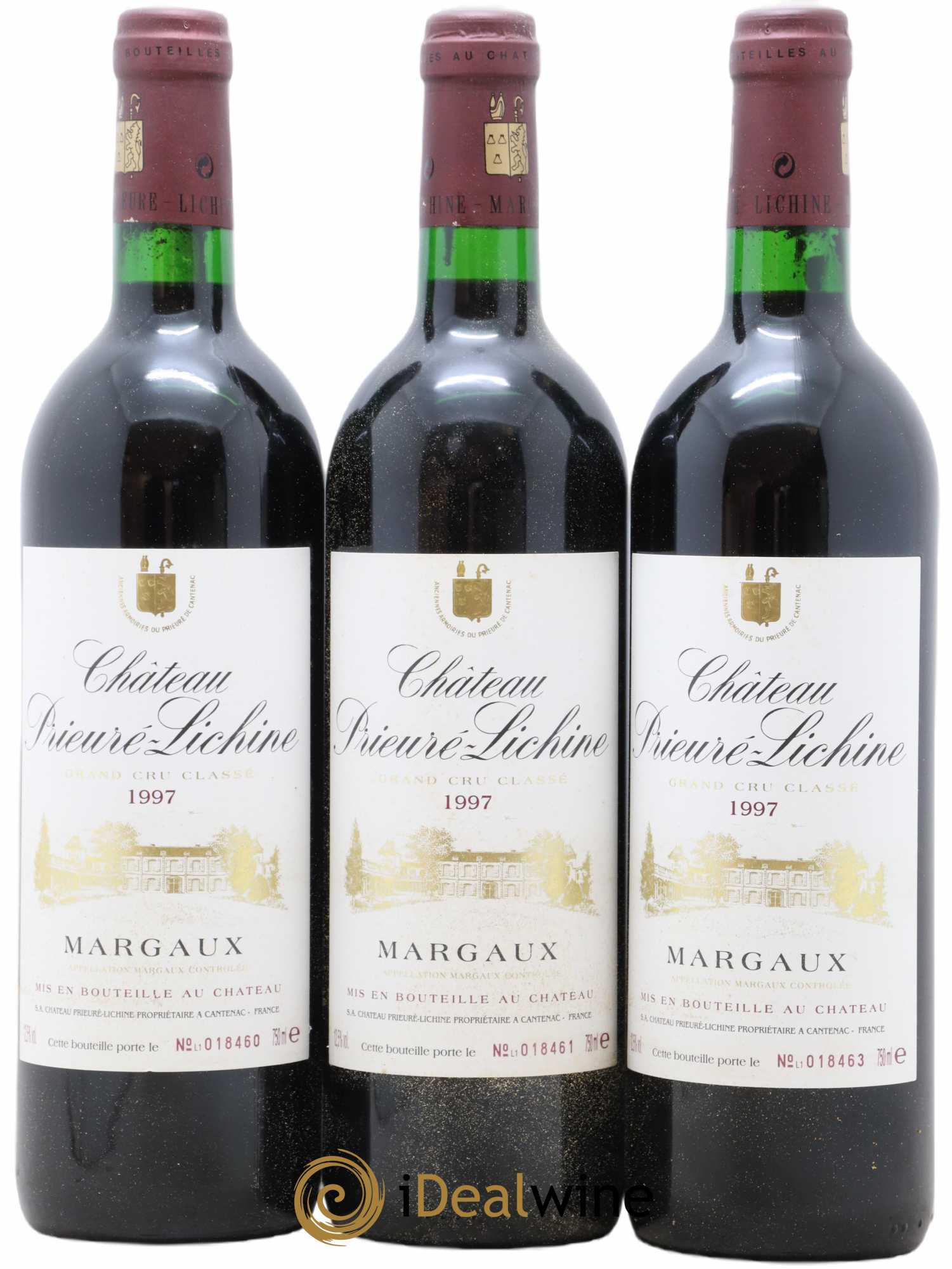 Château Prieuré Lichine 4ème Grand Cru Classé 1997 - Lot de 12 bouteilles - 2