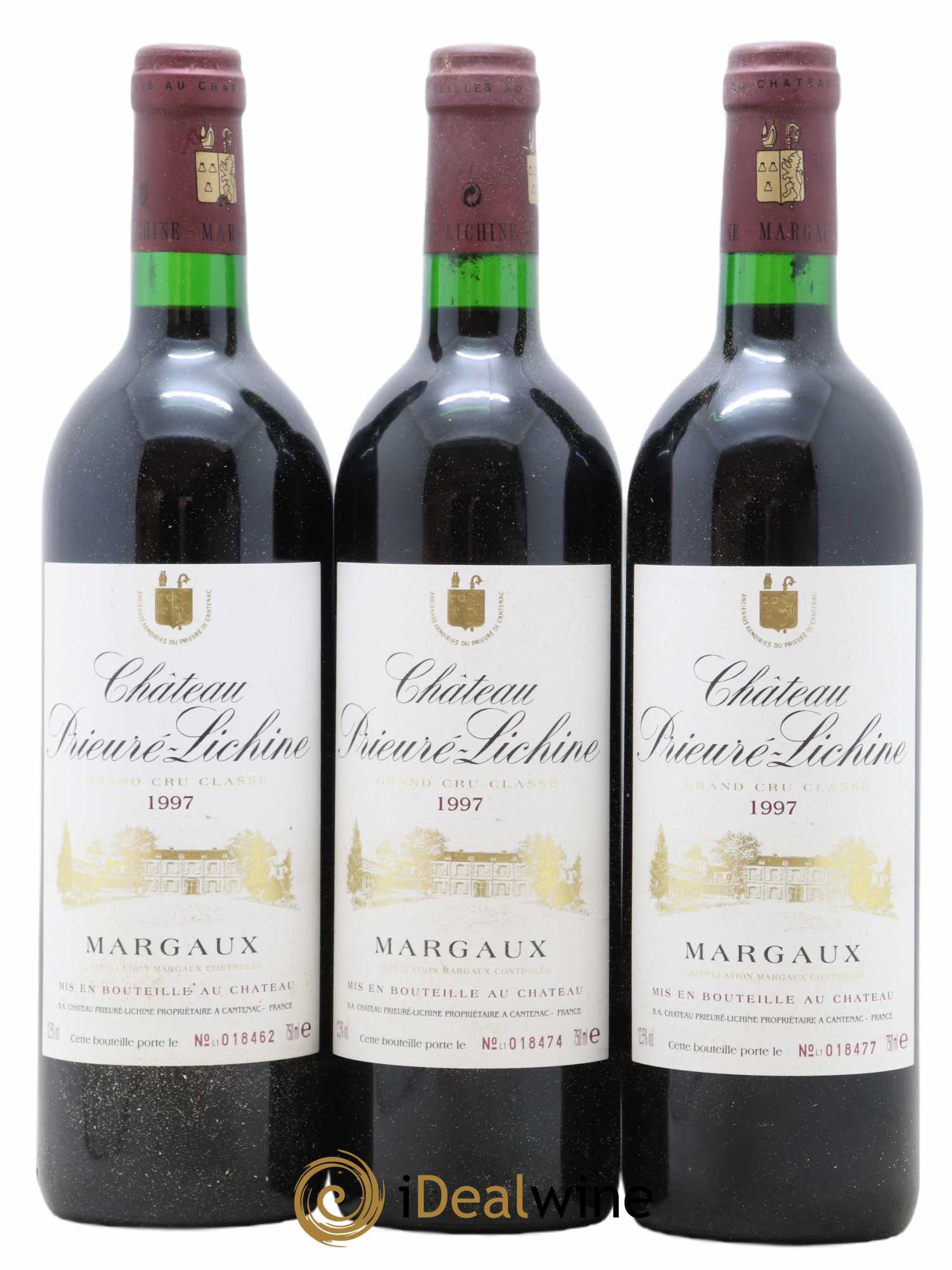 Château Prieuré Lichine 4ème Grand Cru Classé 1997 - Lot de 12 bouteilles - 3
