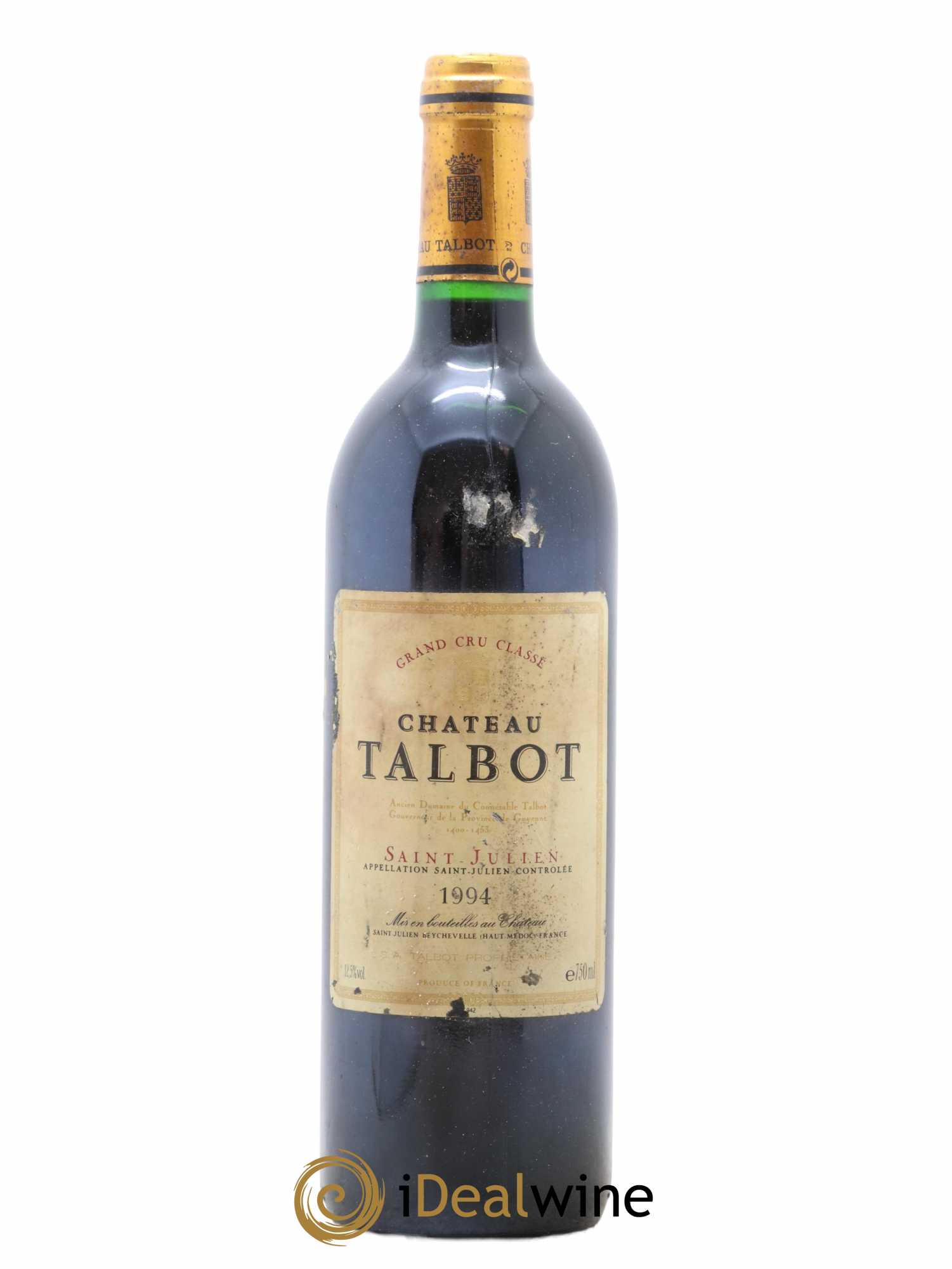 Château Talbot 4ème Grand Cru Classé 1994 - Lot de 1 bouteille - 0