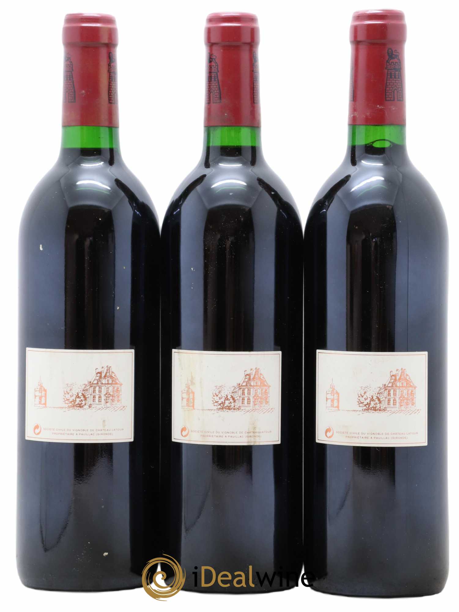 Château Latour 1er Grand Cru Classé 1994 - Lot de 3 bouteilles - 1