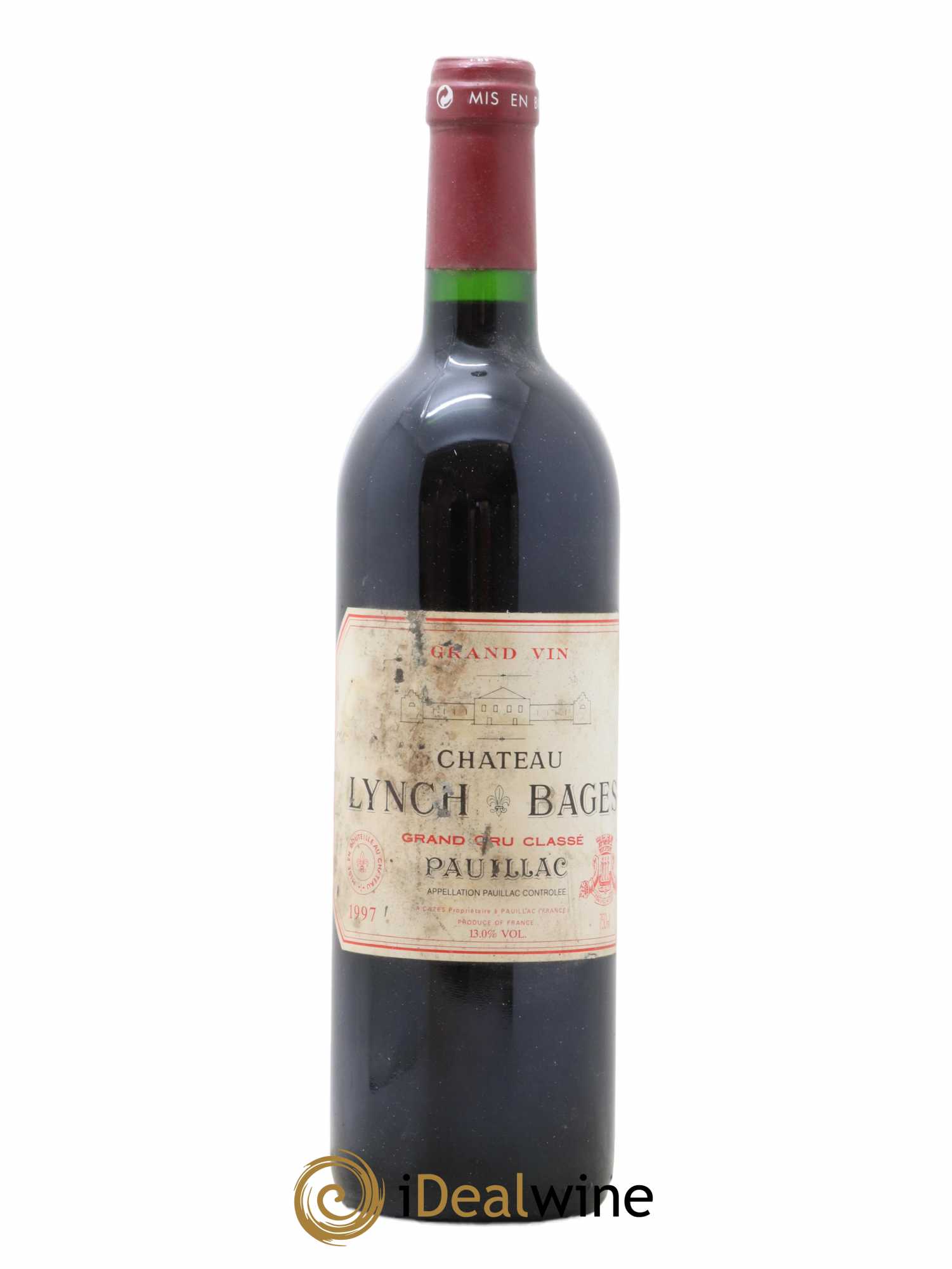 Château Lynch Bages 5ème Grand Cru Classé 1997 - Lot de 1 bouteille - 0
