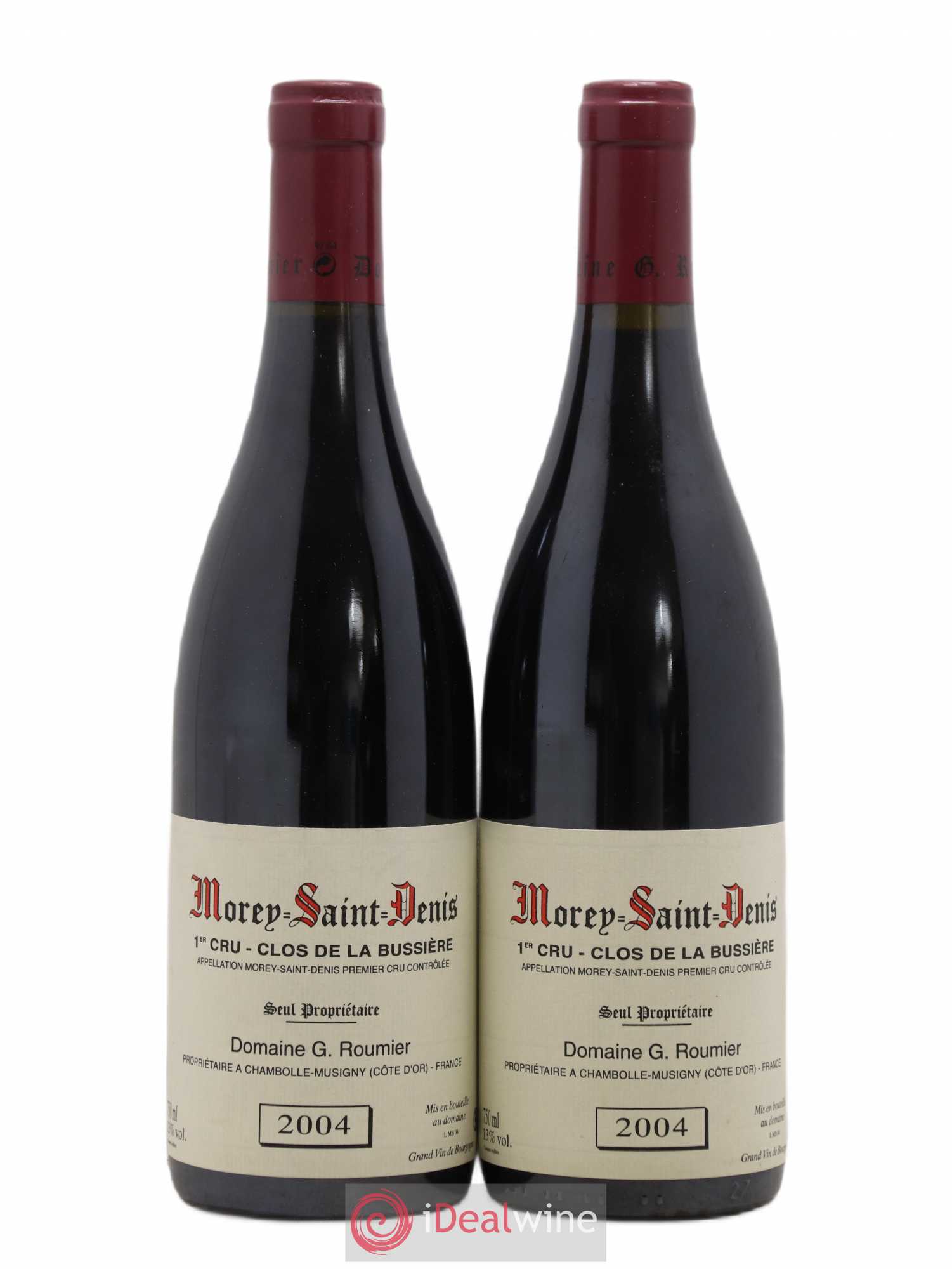 Morey-Saint-Denis 1er Cru Clos de la Bussière Georges Roumier (Domaine) 2004 - Lot de 2 bouteilles - 0
