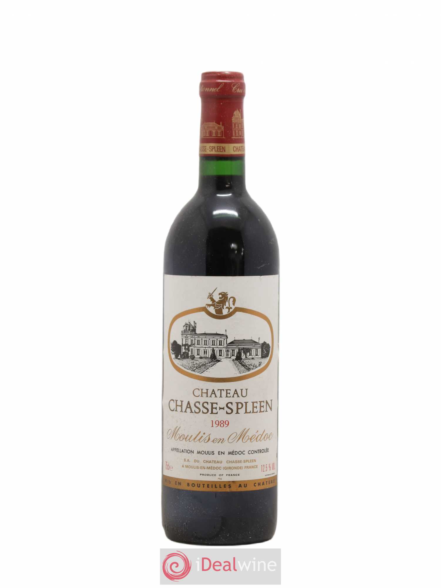 Château Chasse Spleen 1989 - Lot de 1 bouteille - 0