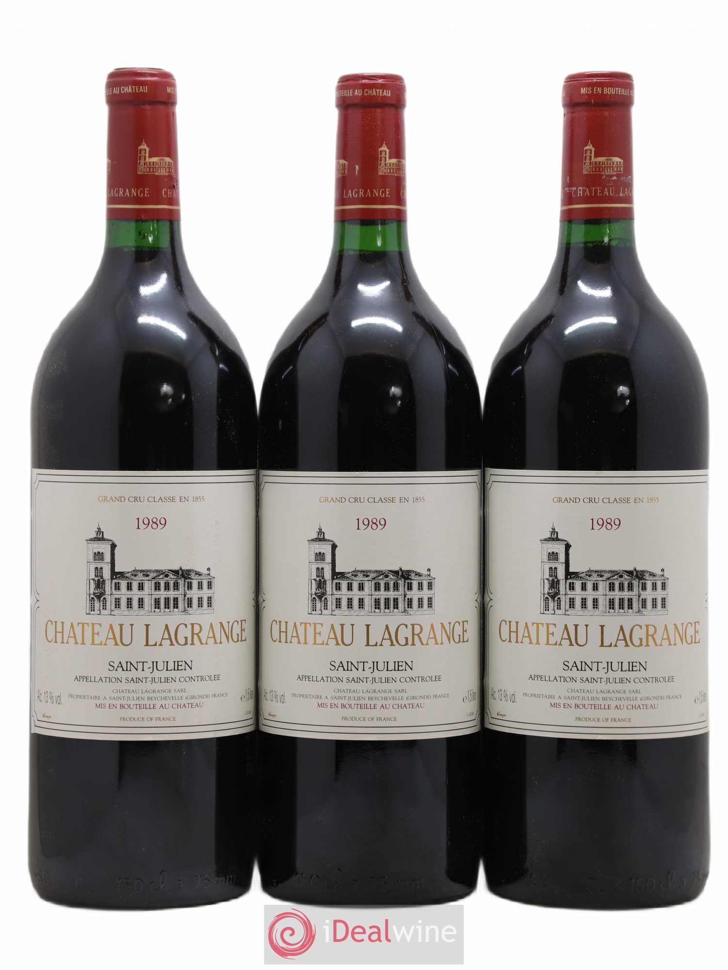 Château Lagrange 3ème Grand Cru Classé 1989 - Lot de 6 magnums - 1