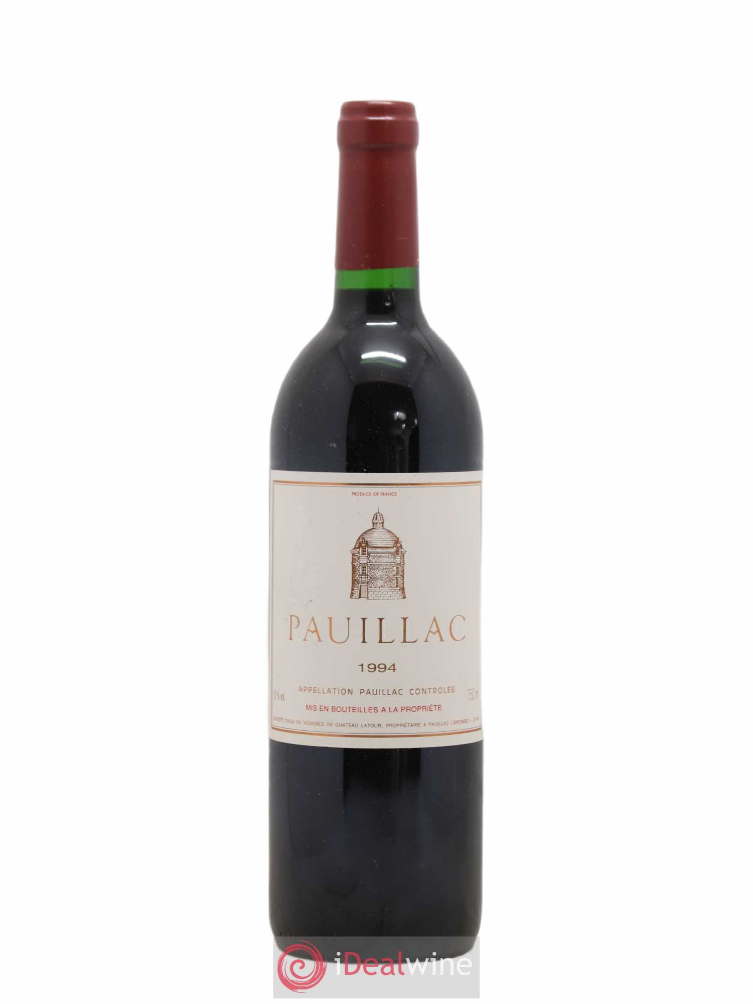 Pauillac de Château Latour 1994 - Lot de 1 bouteille - 0