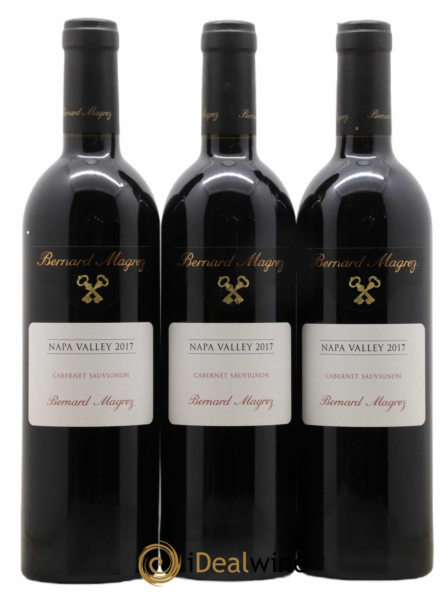 USA Napa Valley Cabernet Sauvignon Bernard Magrez 2017 - Lot de 3 bouteilles - 0