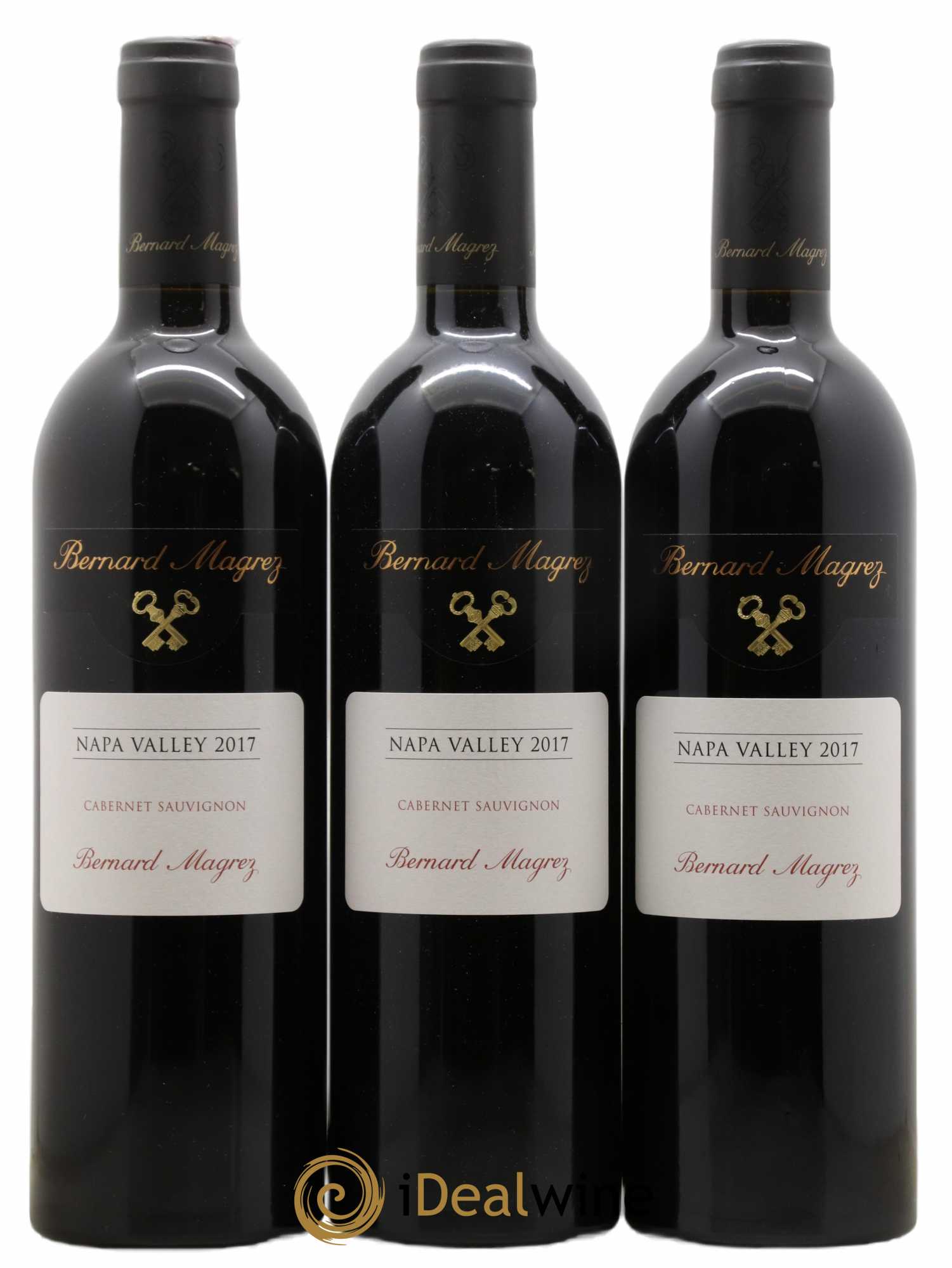 USA Napa Valley Cabernet Sauvignon Bernard Magrez 2017 - Lot de 3 bouteilles - 0