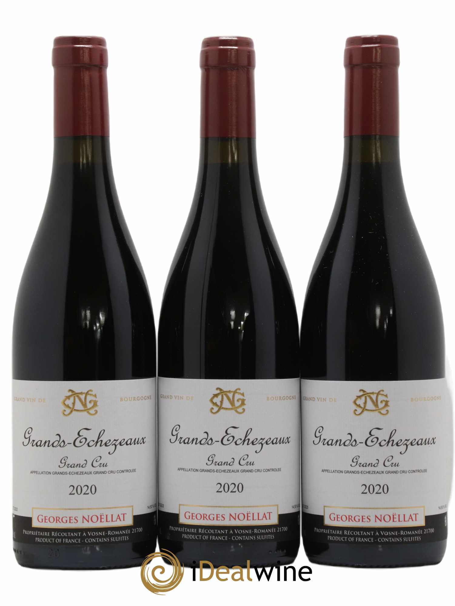 Grands-Echezeaux Grand Cru Georges Noëllat (Domaine) 2020 - Lot de 3 bouteilles - 0