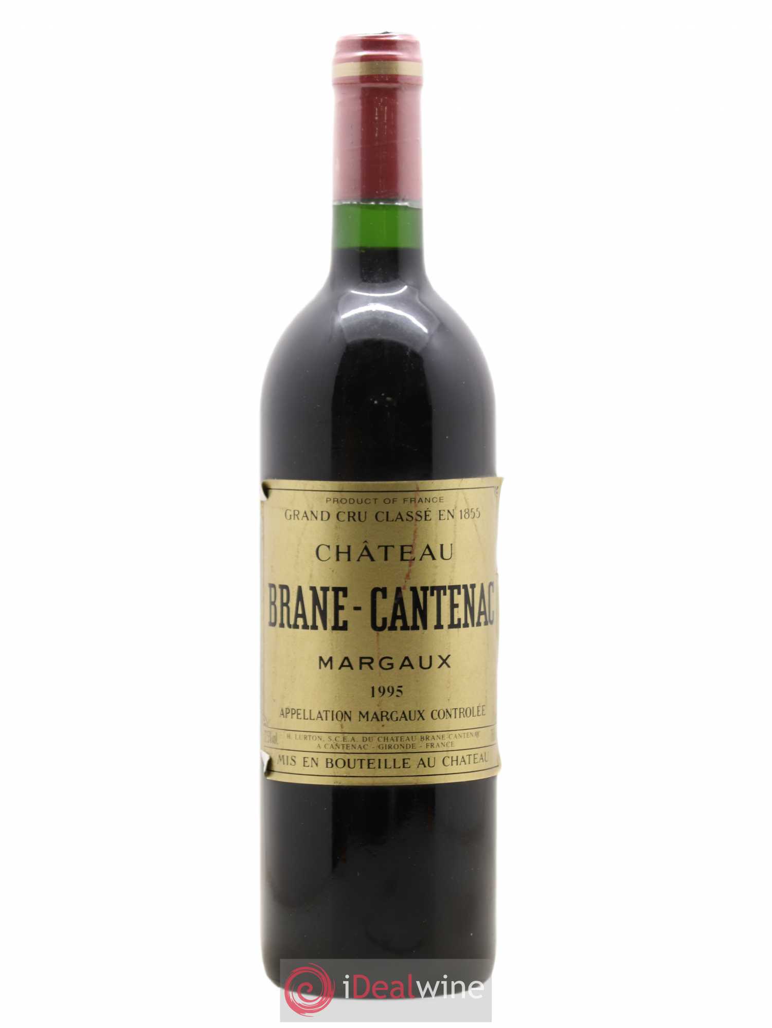 Château Brane Cantenac 2ème Grand Cru Classé 1995 - Lot de 1 bouteille - 0