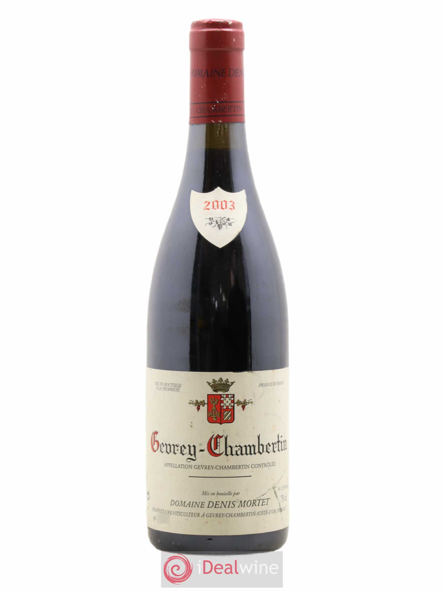 Gevrey-Chambertin Denis Mortet (Domaine) 2003 - Lot de 1 bouteille - 0