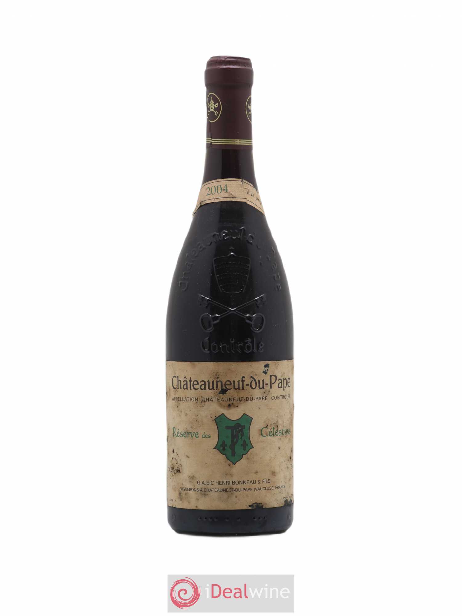 Châteauneuf-du-Pape Réserve des Célestins Henri Bonneau & Fils 2004 - Lot de 1 bouteille - 0