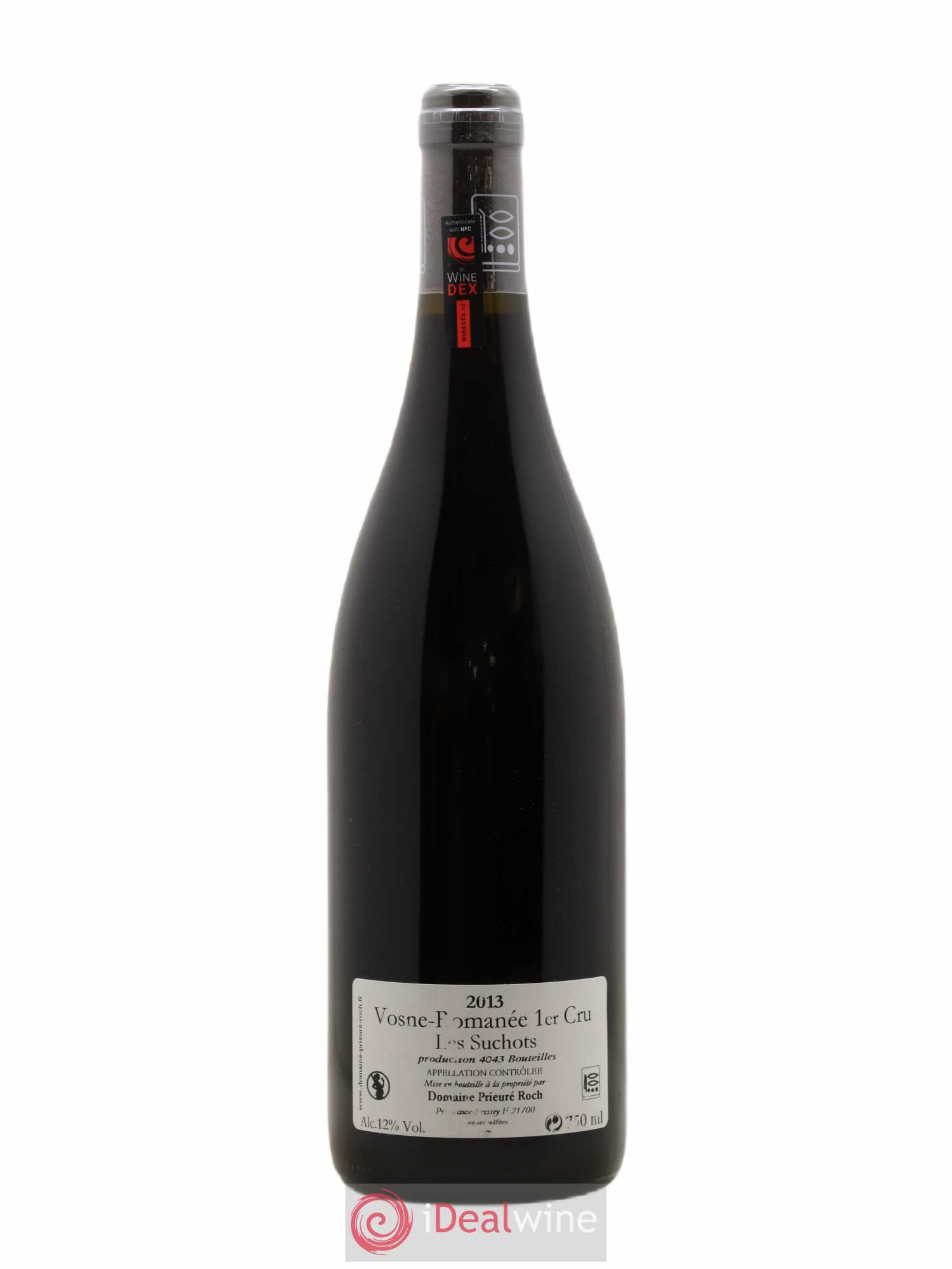 Vosne-Romanée 1er Cru Les Suchots Prieuré Roch 2013 - Lot de 1 bouteille - 1