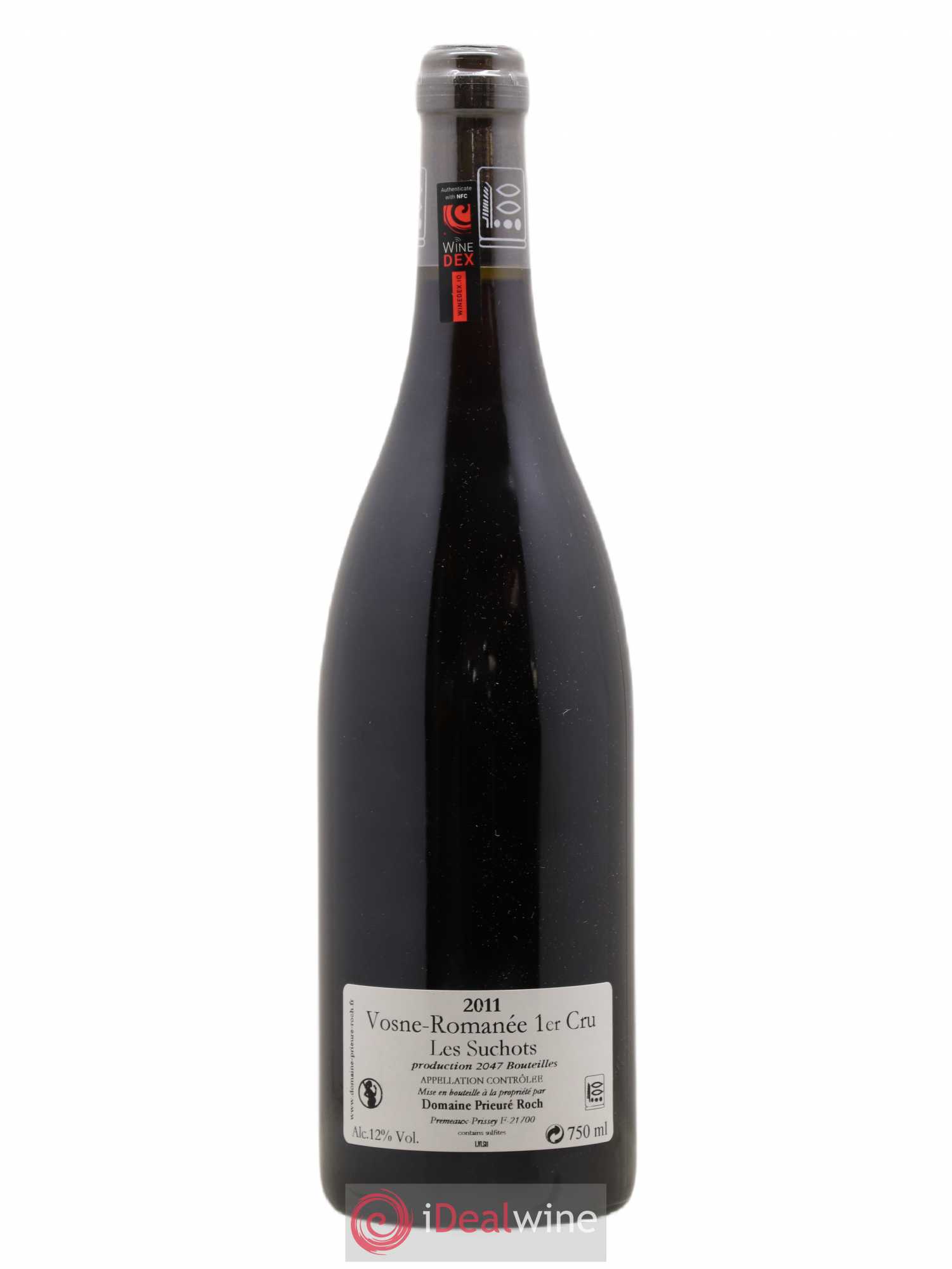 Vosne-Romanée 1er Cru Les Suchots Prieuré Roch 2011 - Lot de 1 bouteille - 1