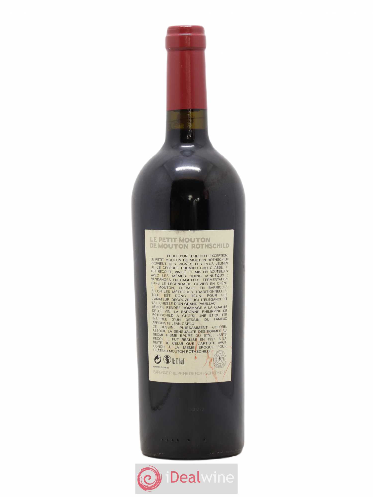 Petit Mouton Second Vin 2003 - Lot de 1 bouteille - 1