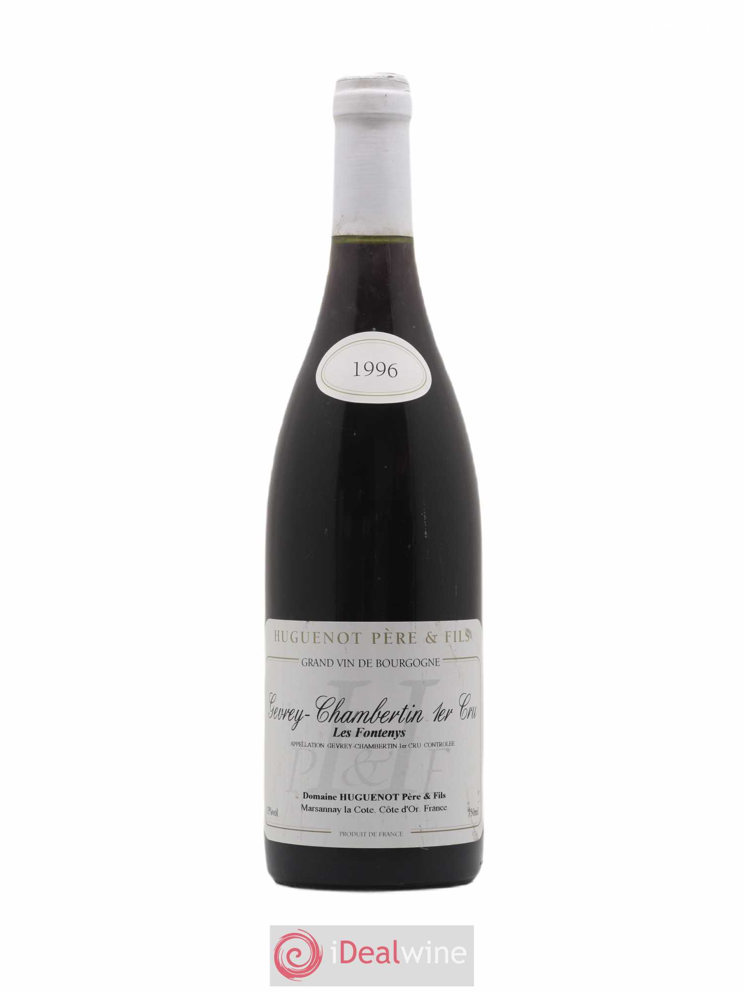 Gevrey-Chambertin 1er Cru Les Fontenys Domaine Huguenot Père et Fils 1996 - Posten von 1 Flasche - 0