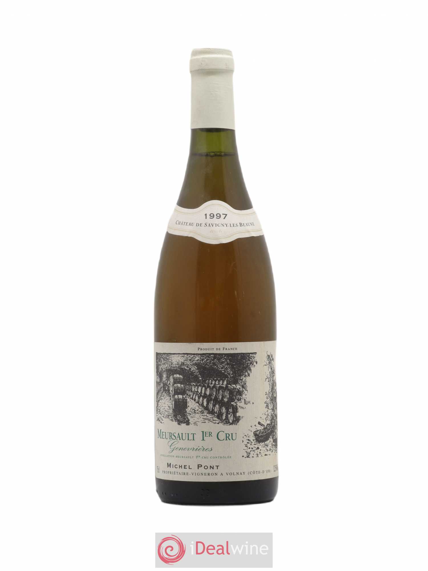 Meursault 1er Cru Genevrières Michel Pont Chateau de Savigny Les Beaune 1997 - Posten von 1 Flasche - 0