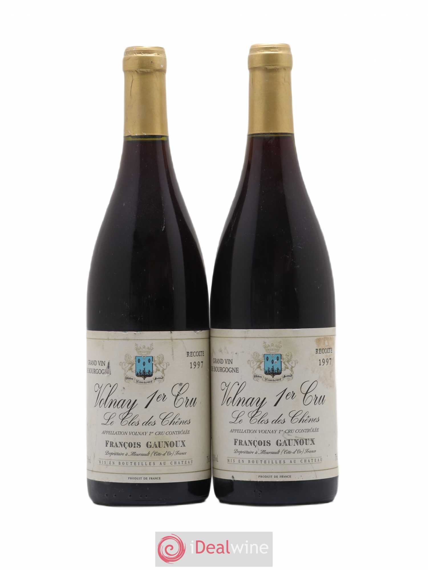 Volnay 1er Cru Clos des Chênes Francois Gaunoux 1997 - Posten von 2 Flaschen - 0