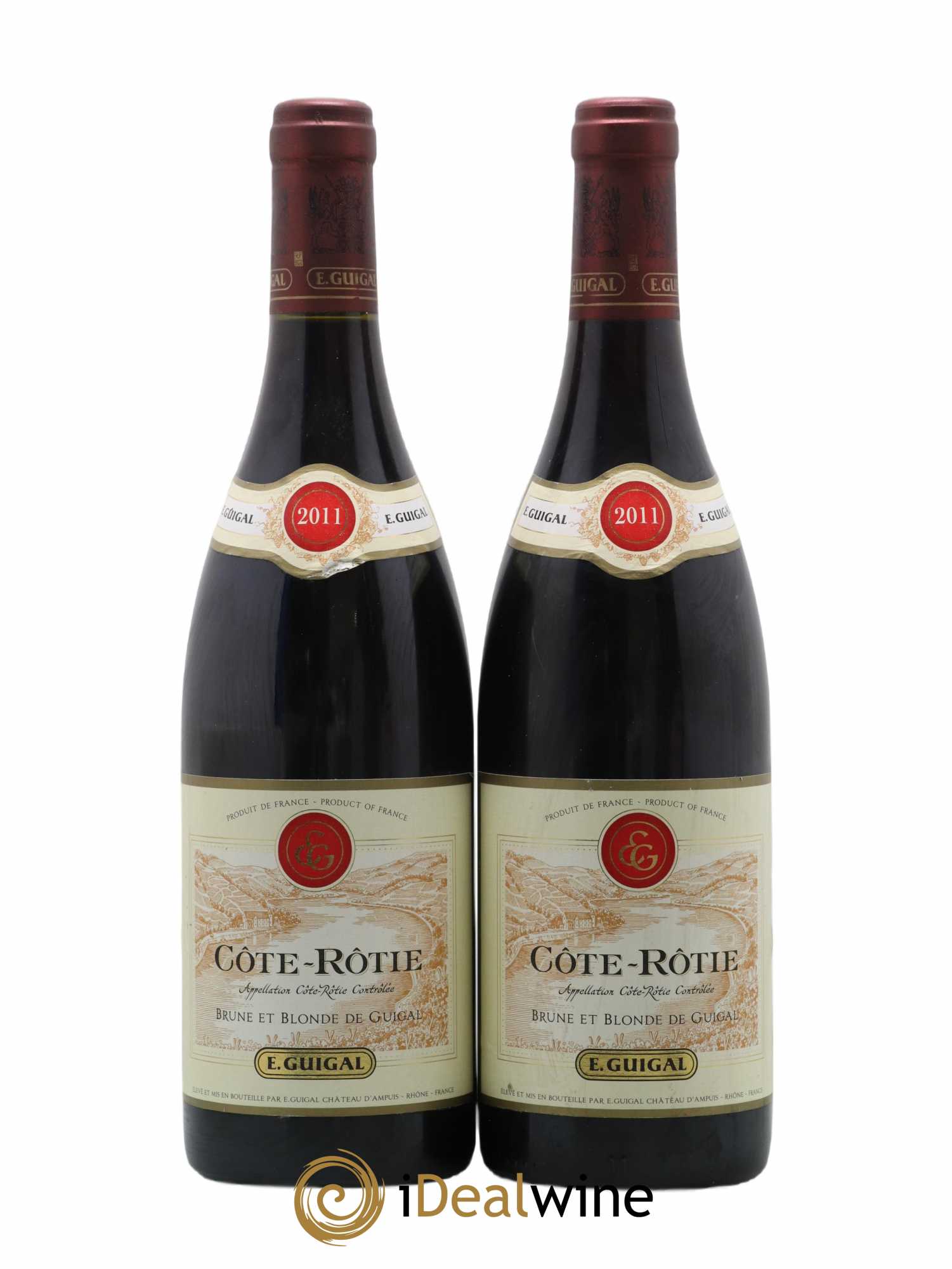 Côte-Rôtie Côtes Brune et Blonde Guigal 2011 - Lot de 2 bouteilles - 0