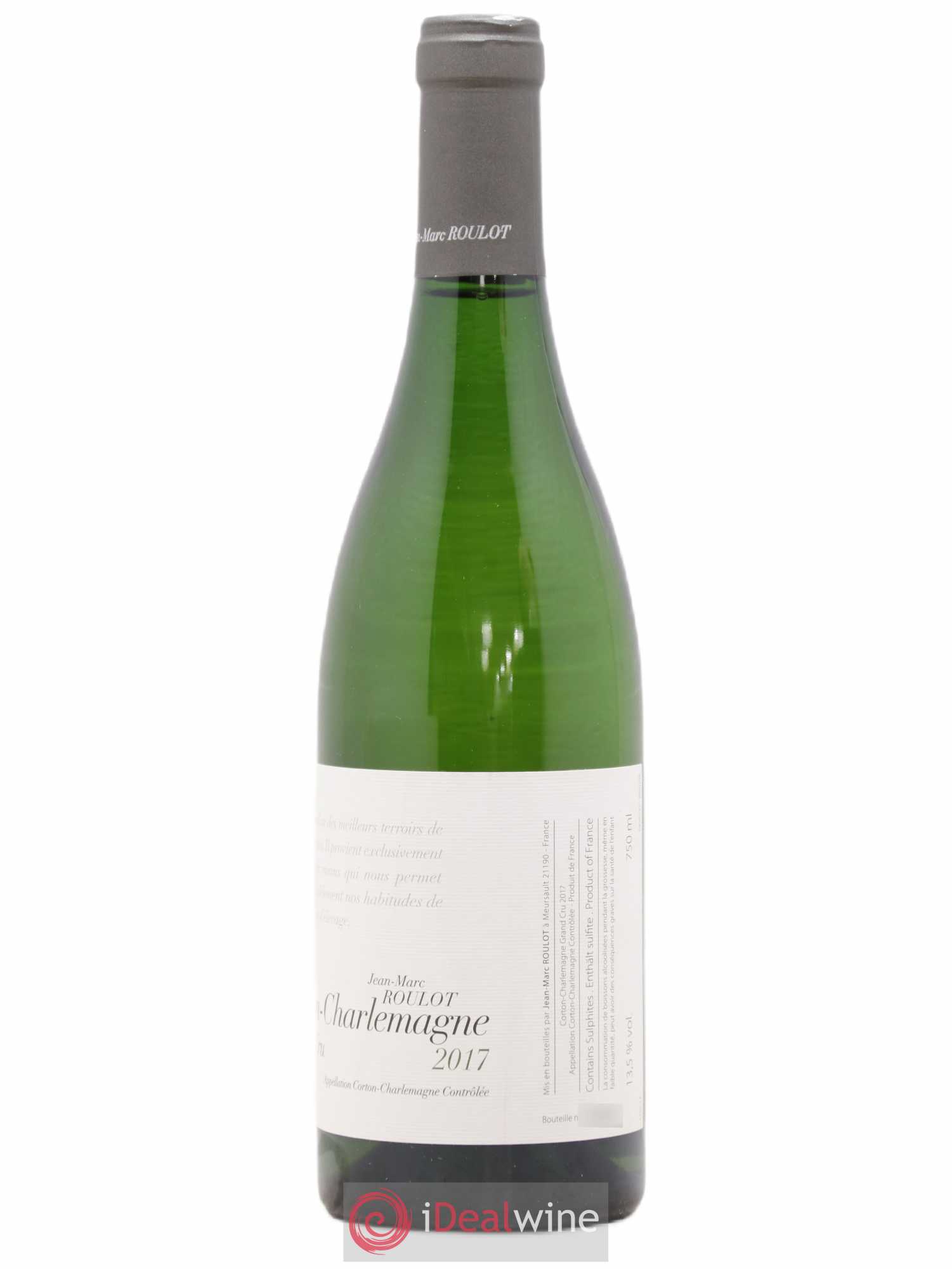 Corton-Charlemagne Grand Cru Domaine Roulot 2017 - Lot de 1 bouteille - 1