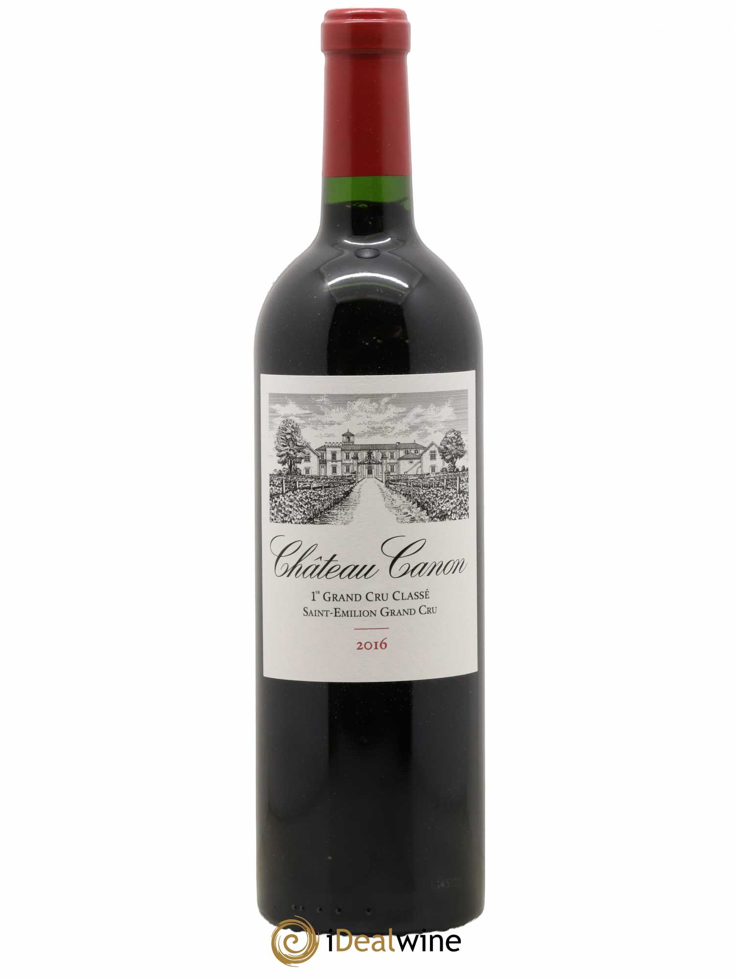 Château Canon 1er Grand Cru Classé B 2016 - Lot de 1 bouteille - 0