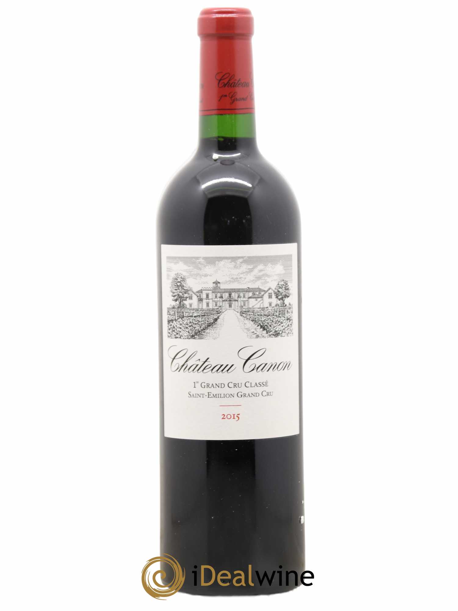 Château Canon 1er Grand Cru Classé B 2015 - Lot de 1 bouteille - 0