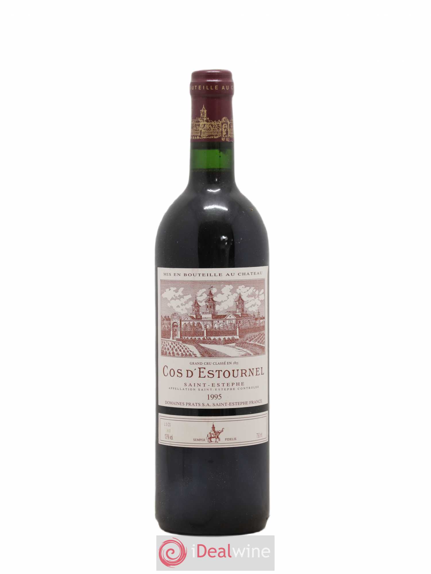 Cos d'Estournel 2ème Grand Cru Classé 1995 - Lot de 1 bouteille - 0