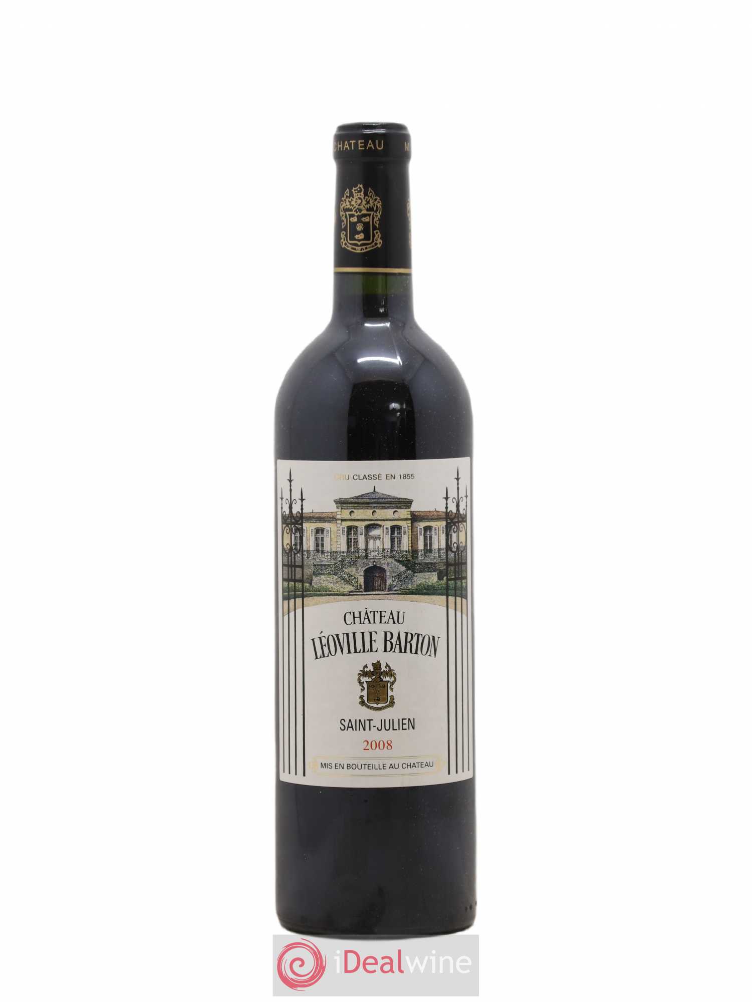 Château Léoville Barton 2ème Grand Cru Classé 2008 - Lot de 1 bouteille - 0
