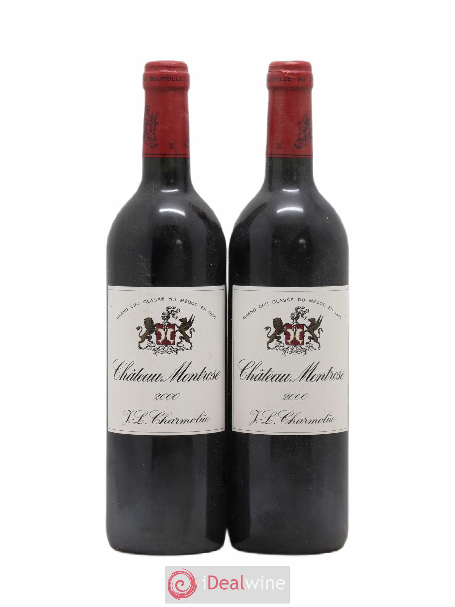 Château Montrose 2ème Grand Cru Classé 2000 - Lot de 2 bouteilles - 0