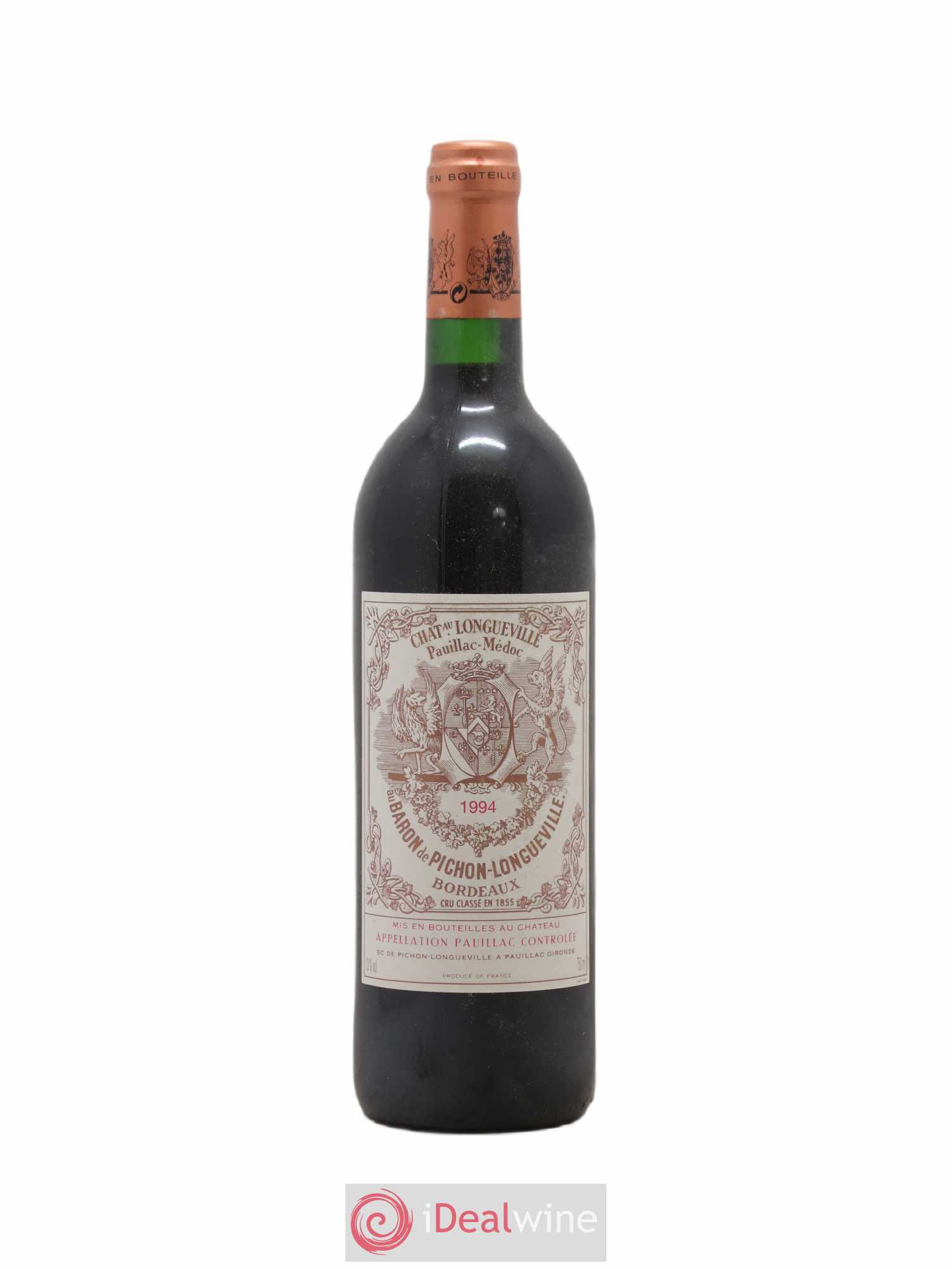 Pichon Longueville Baron 2ème Grand Cru Classé 1994 - Lot de 1 bouteille - 0