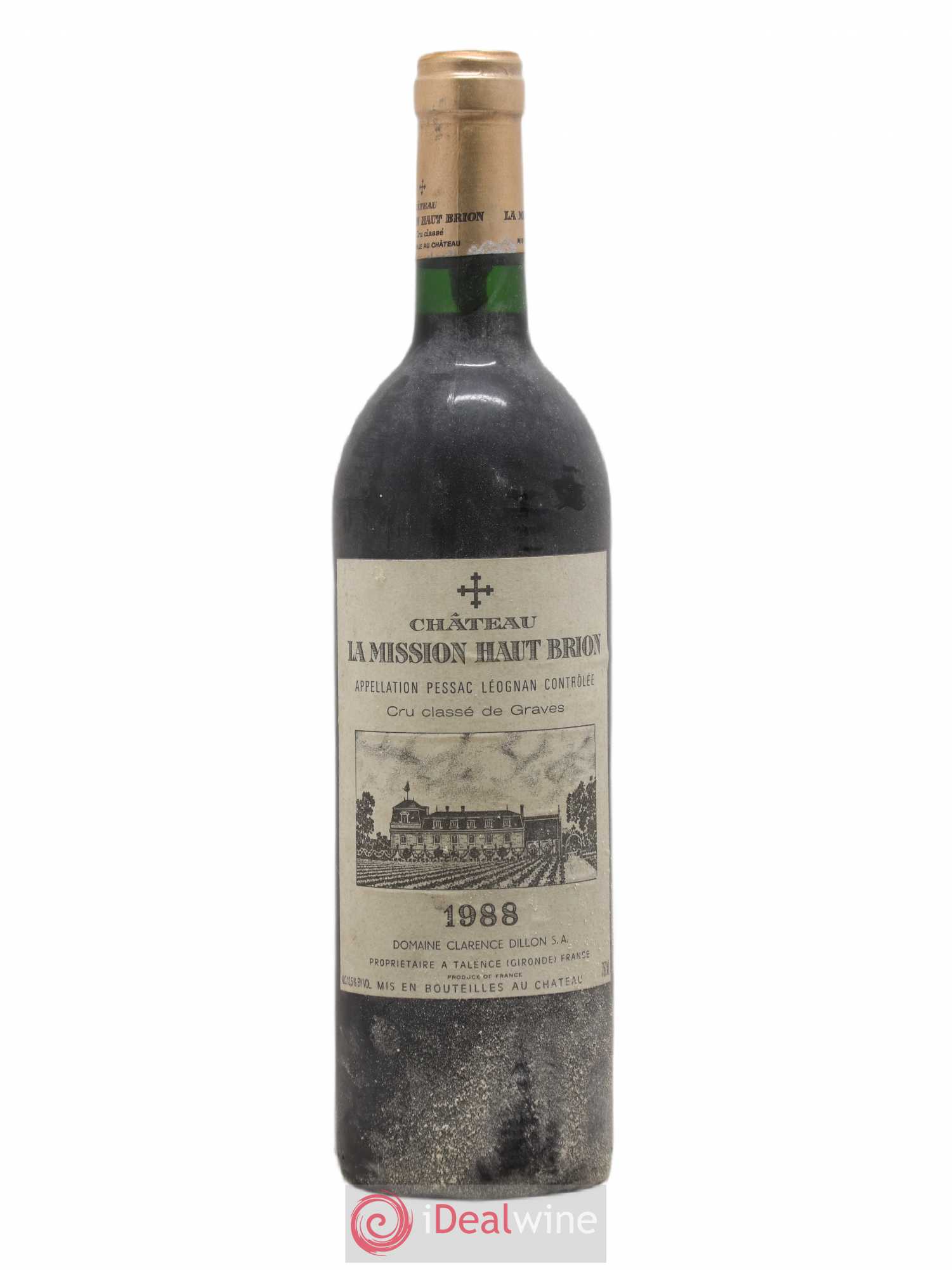 Château la Mission Haut-Brion Cru Classé de Graves 1988 - Lot de 1 bouteille - 0